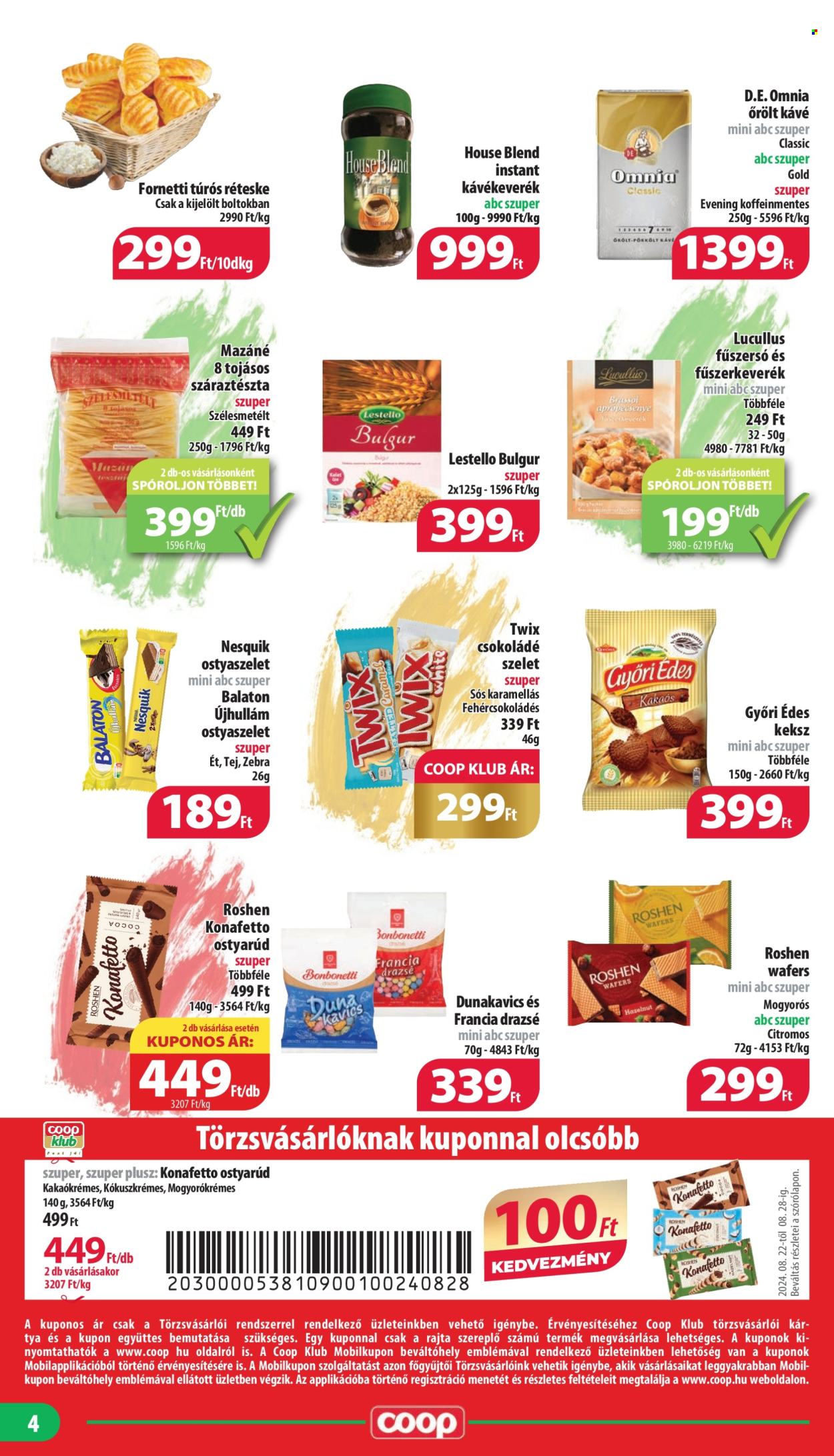Coop akciós újságok - 2024.08.22 - 2024.08.28. Oldal 4