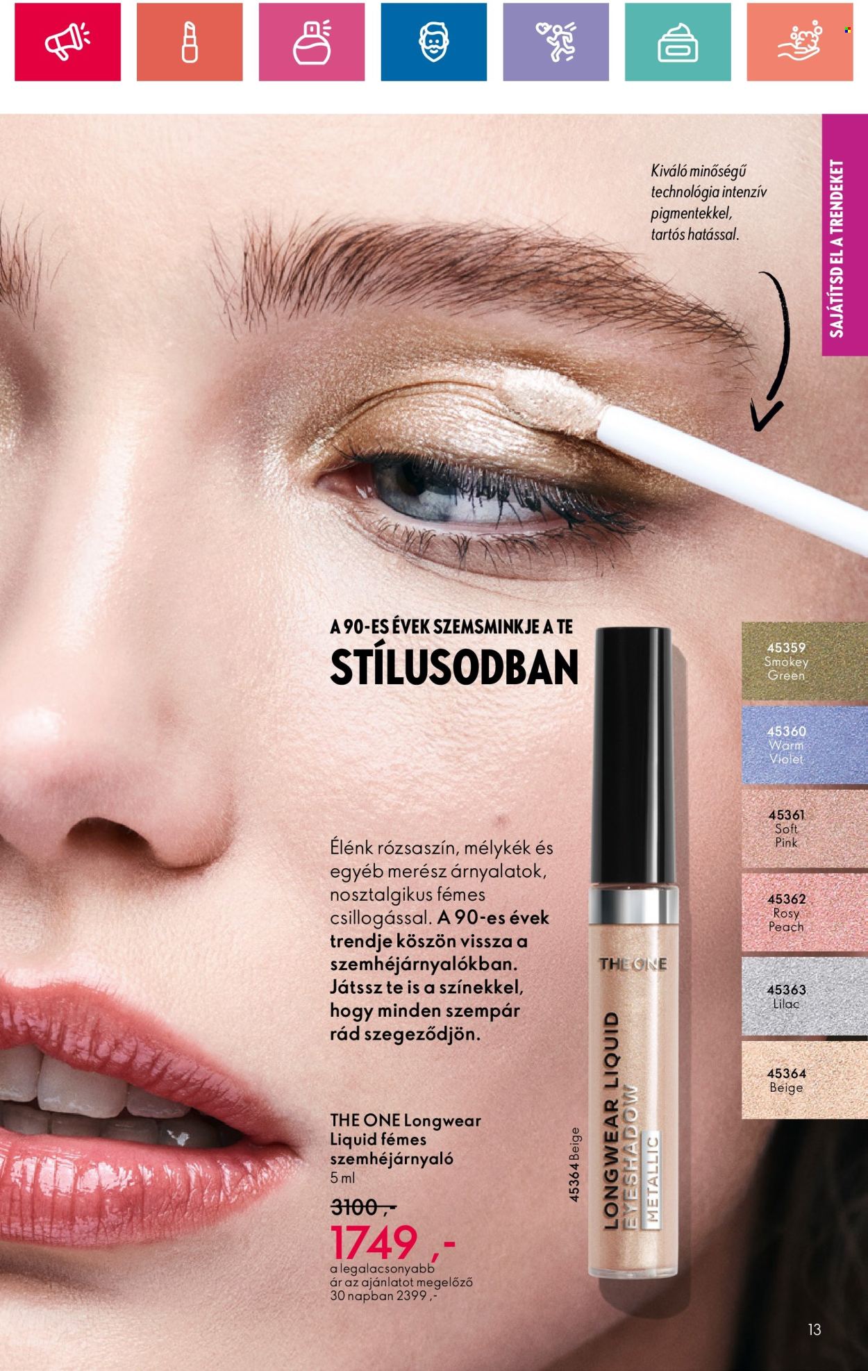 Oriflame akciós újságok - 2024.08.20 - 2024.09.09. Oldal 13
