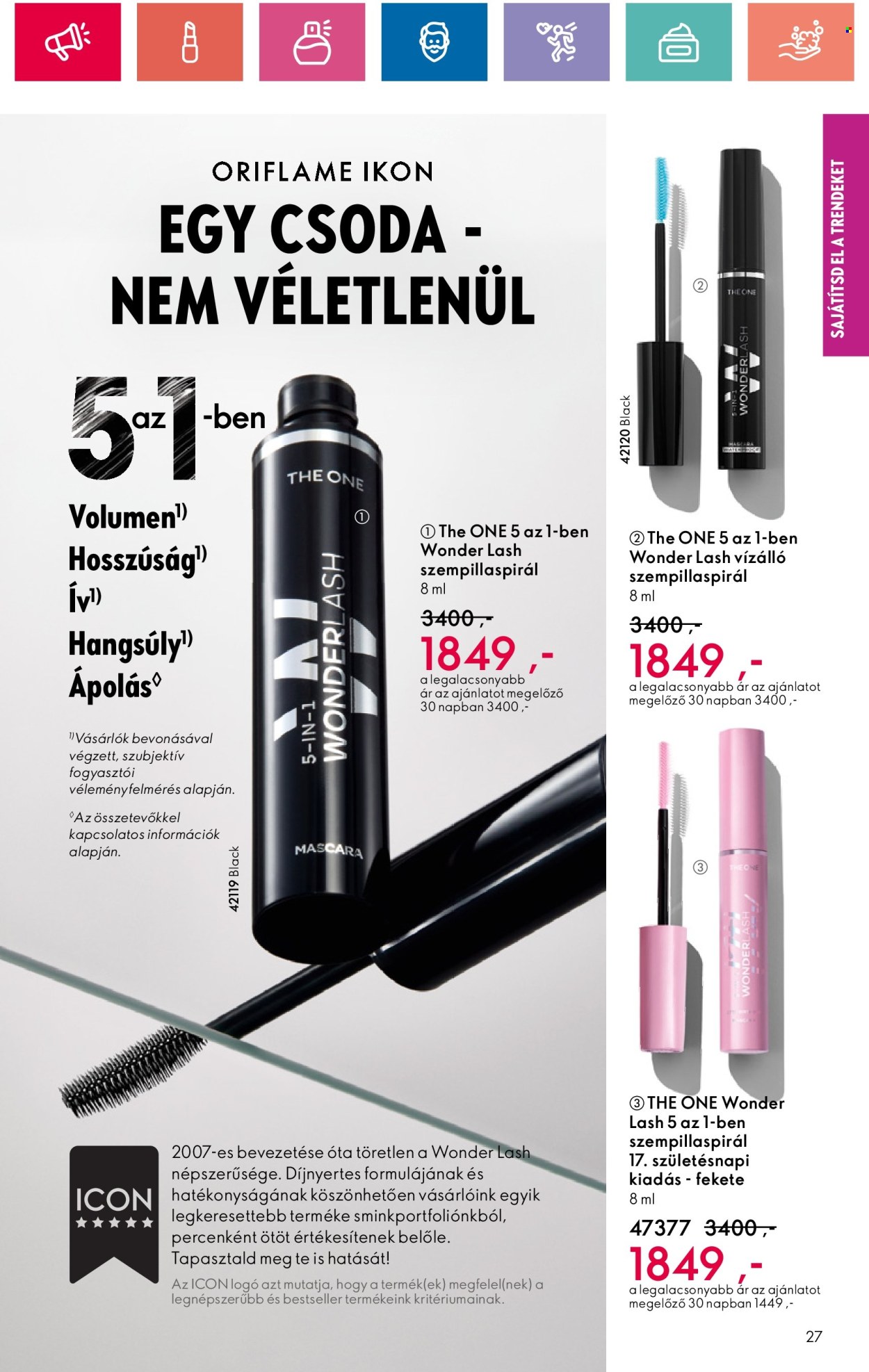 Oriflame akciós újságok - 2024.08.20 - 2024.09.09. Oldal 27