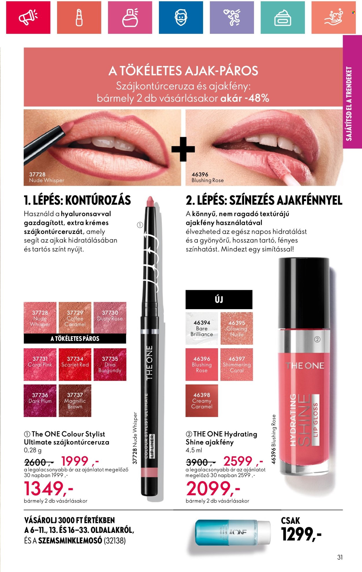 Oriflame akciós újságok - 2024.08.20 - 2024.09.09. Oldal 31