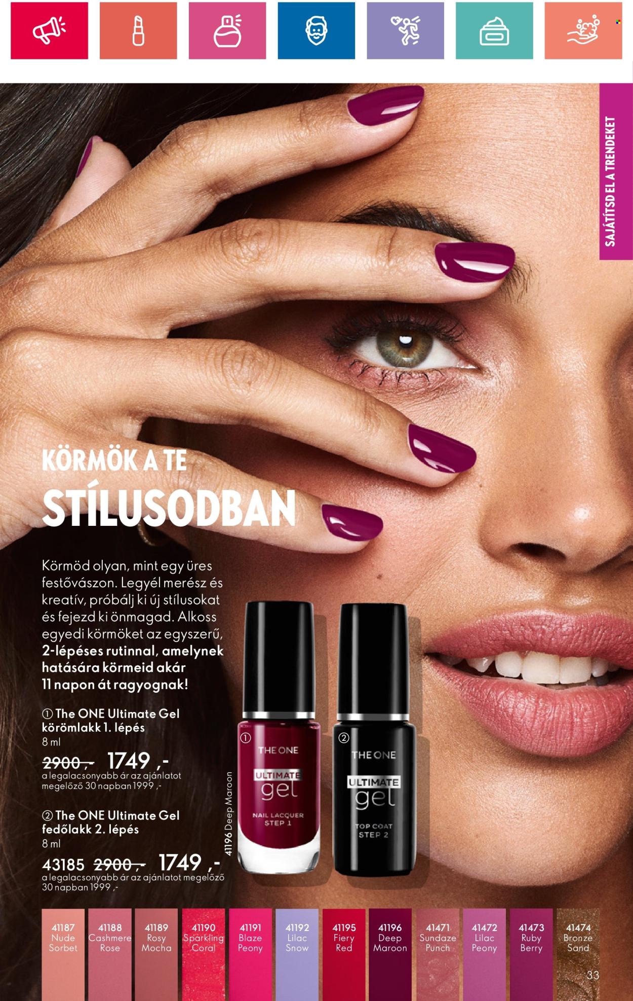 Oriflame akciós újságok - 2024.08.20 - 2024.09.09. Oldal 33
