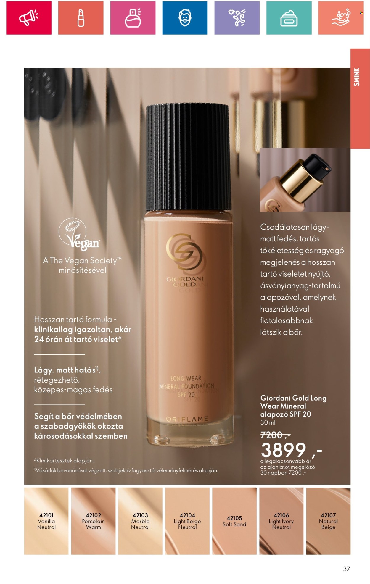 Oriflame akciós újságok - 2024.08.20 - 2024.09.09. Oldal 37