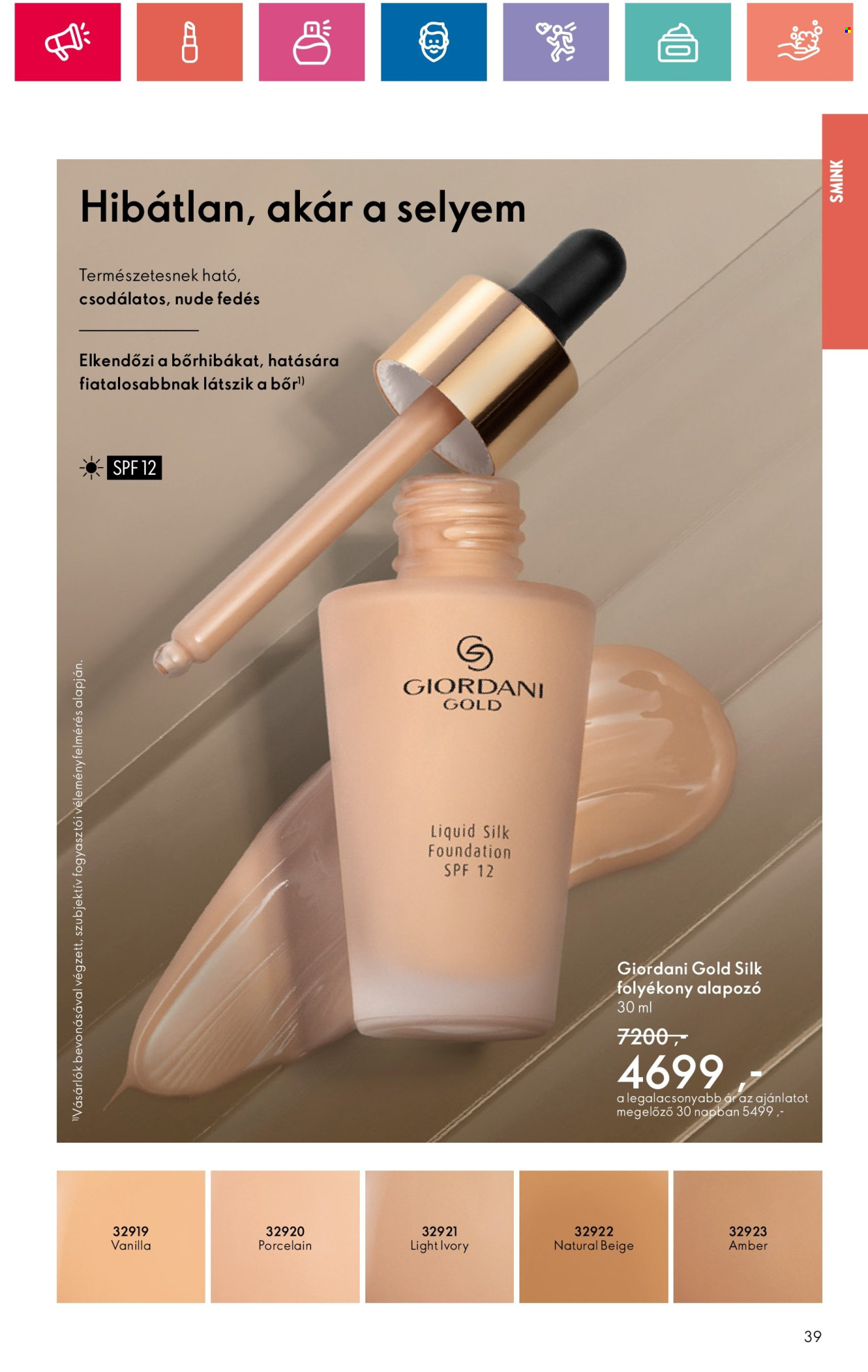 Oriflame akciós újságok - 2024.08.20 - 2024.09.09. Oldal 39
