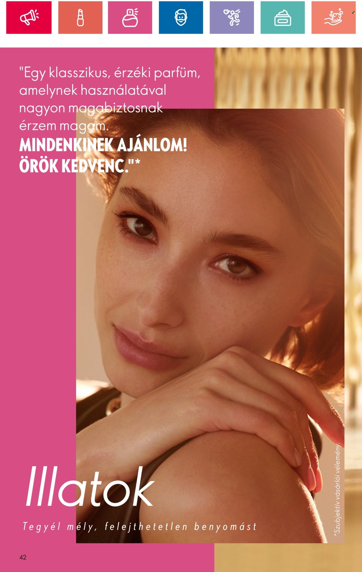 Oriflame akciós újságok - 2024.08.20 - 2024.09.09. Oldal 42