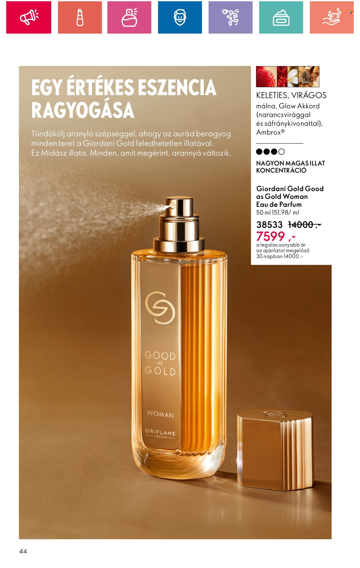 Oriflame akciós újságok - 2024.08.20 - 2024.09.09. Oldal 44
