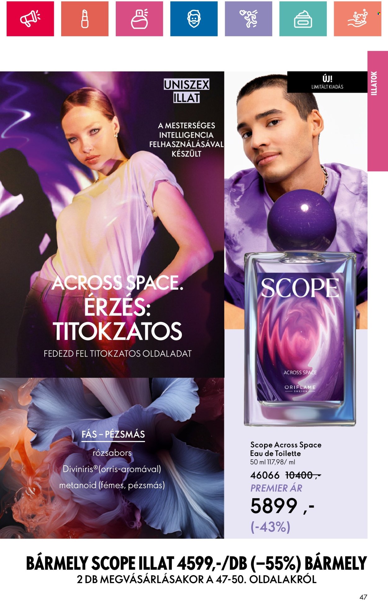 Oriflame akciós újságok - 2024.08.20 - 2024.09.09. Oldal 47