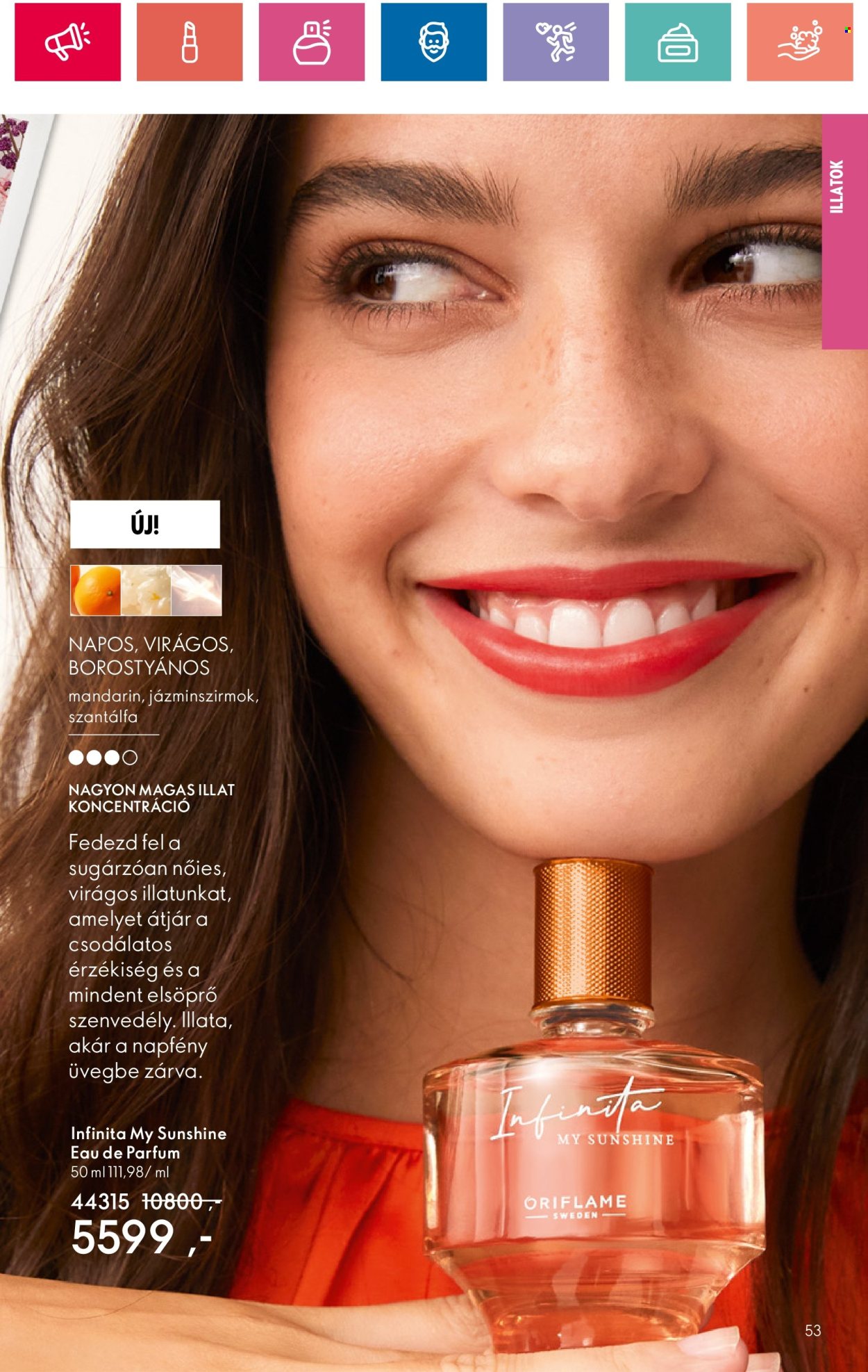 Oriflame akciós újságok - 2024.08.20 - 2024.09.09. Oldal 53