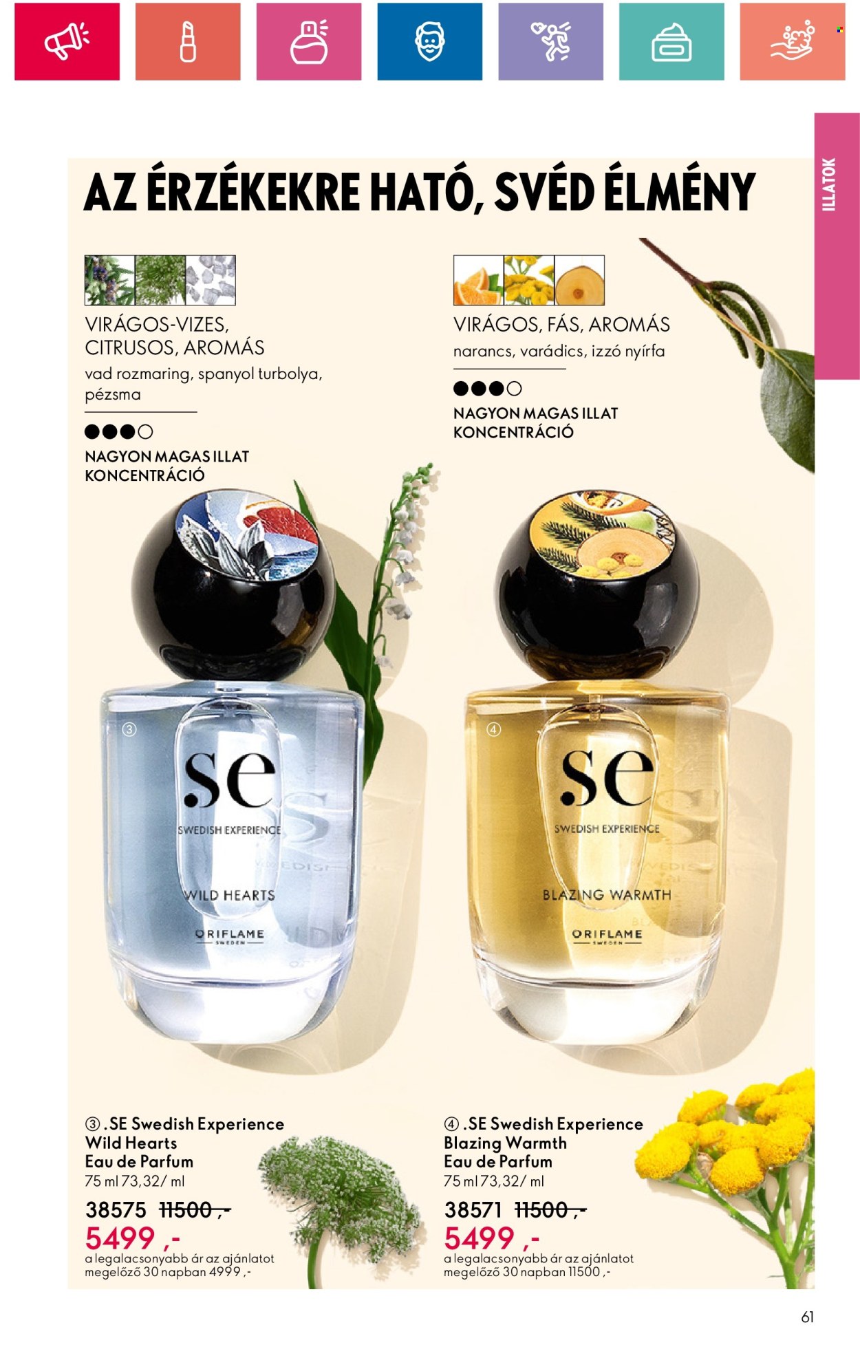 Oriflame akciós újságok - 2024.08.20 - 2024.09.09. Oldal 61