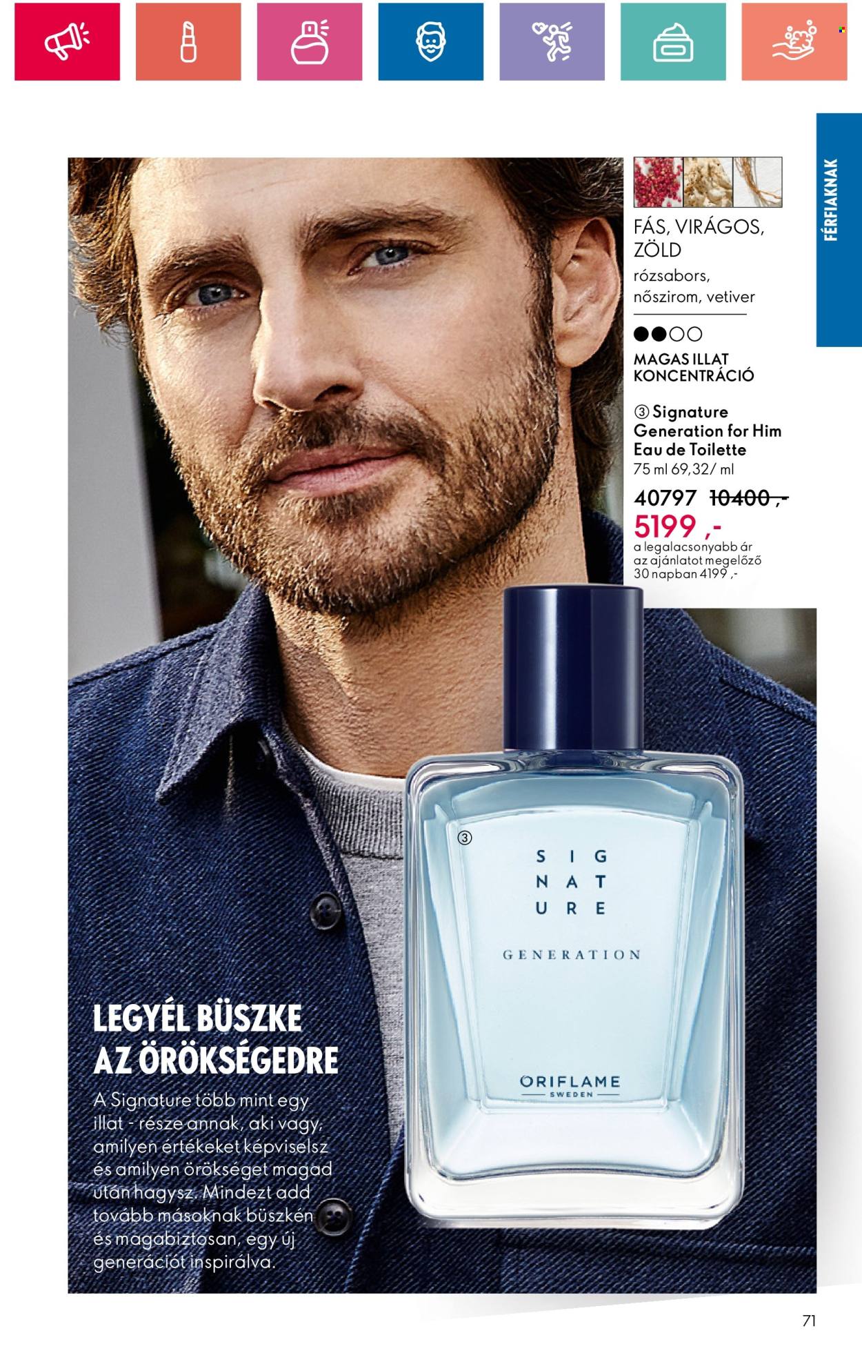 Oriflame akciós újságok - 2024.08.20 - 2024.09.09. Oldal 71