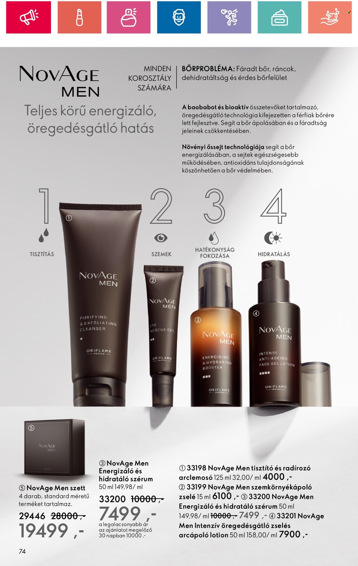 Oriflame akciós újságok - 2024.08.20 - 2024.09.09. Oldal 74