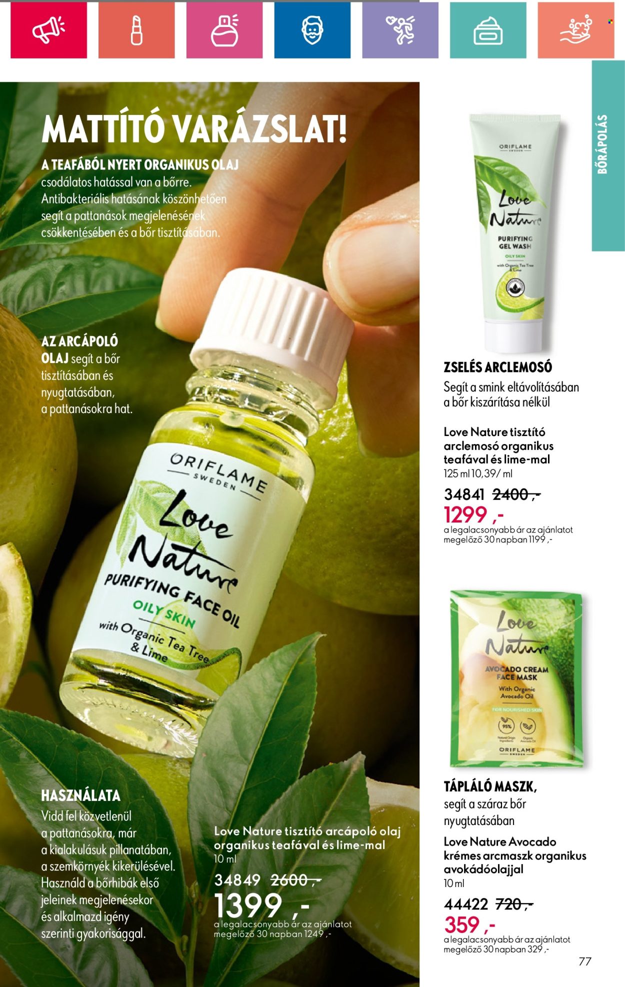 Oriflame akciós újságok - 2024.08.20 - 2024.09.09. Oldal 77