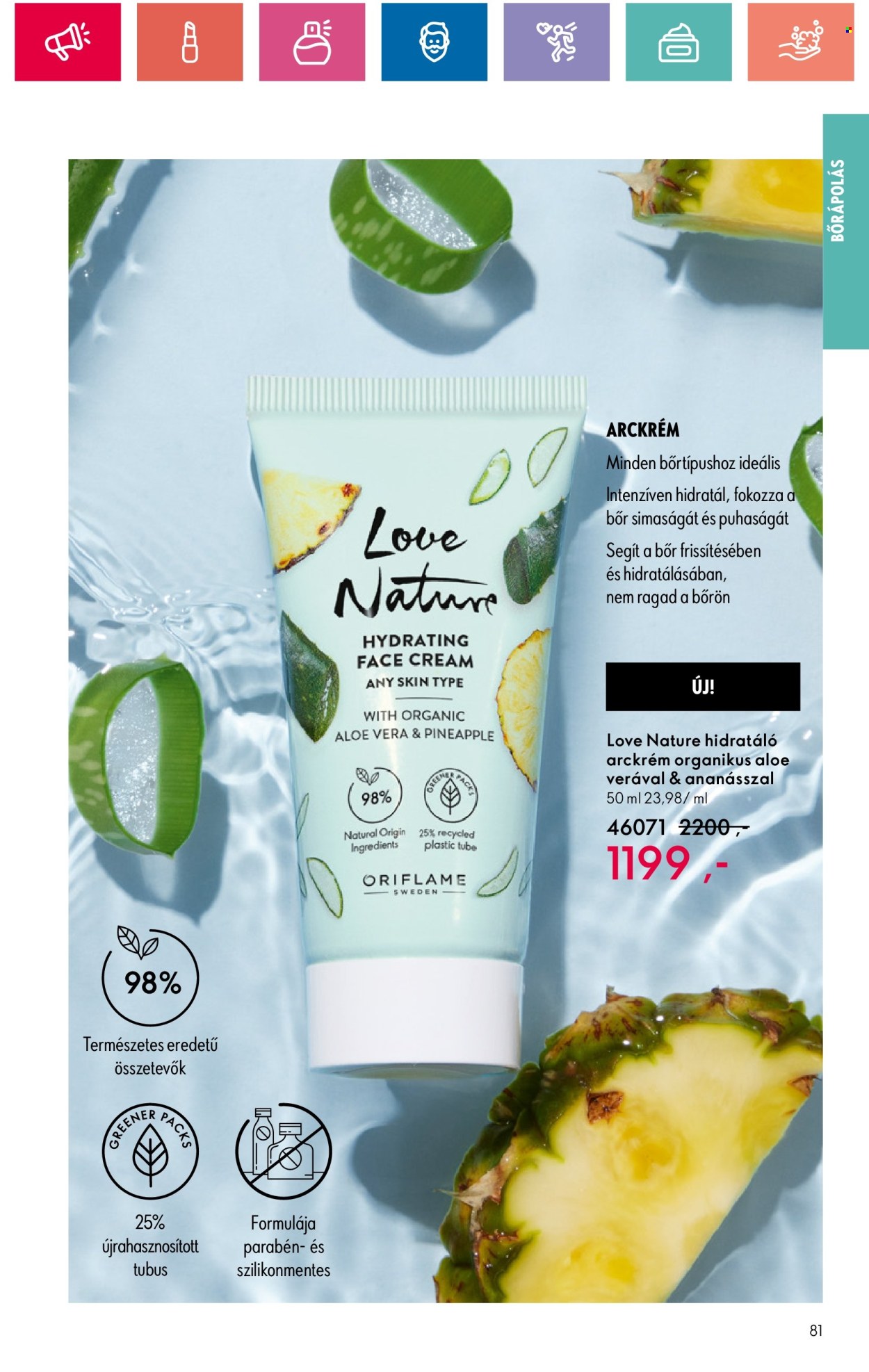 Oriflame akciós újságok - 2024.08.20 - 2024.09.09. Oldal 81