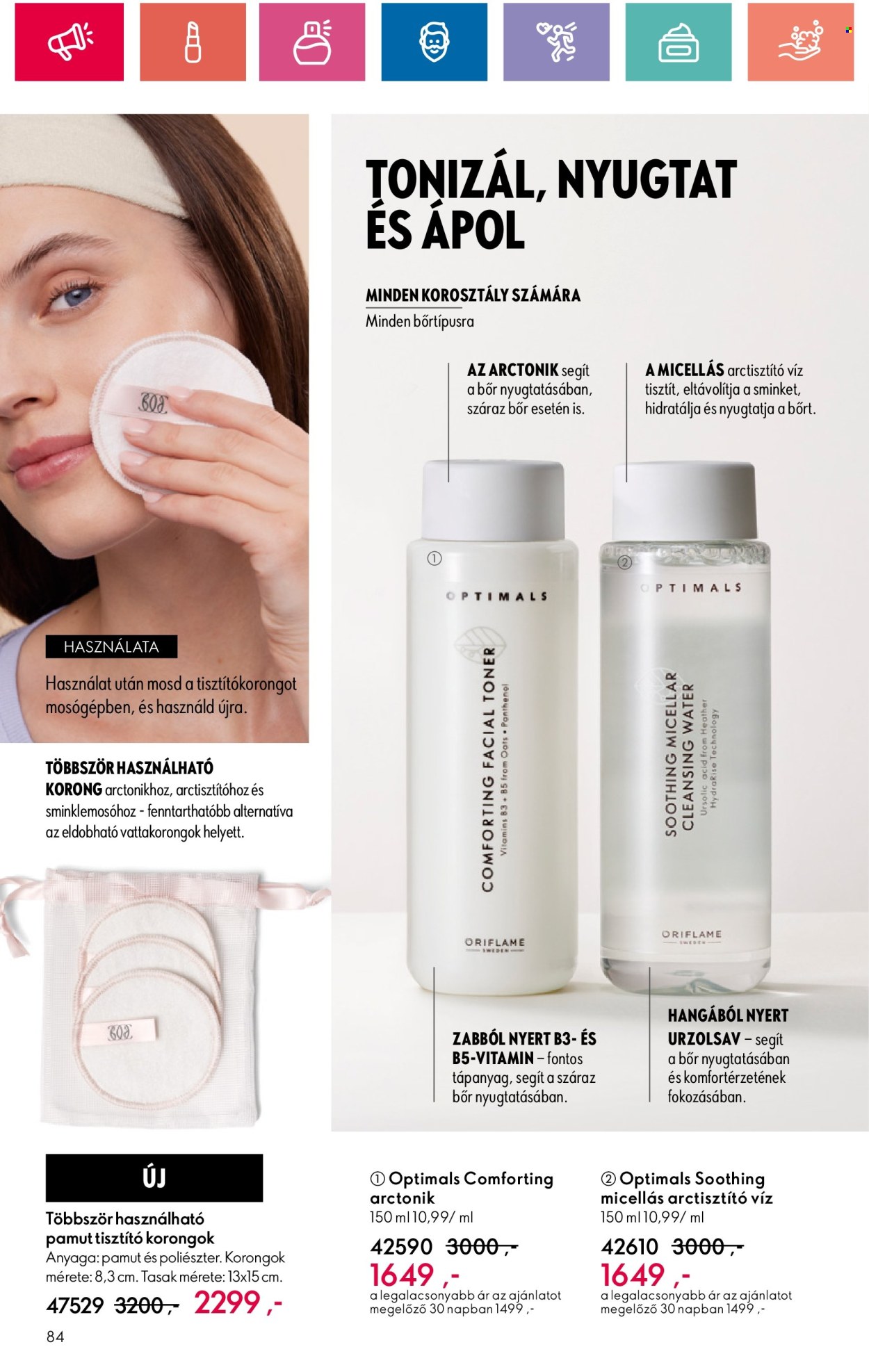 Oriflame akciós újságok - 2024.08.20 - 2024.09.09. Oldal 84