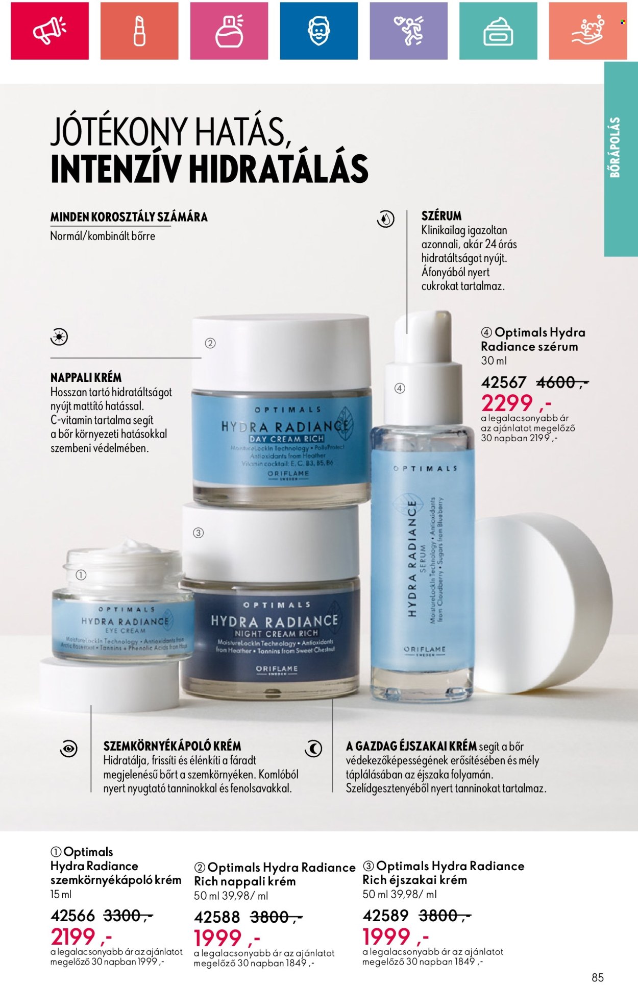 Oriflame akciós újságok - 2024.08.20 - 2024.09.09. Oldal 85