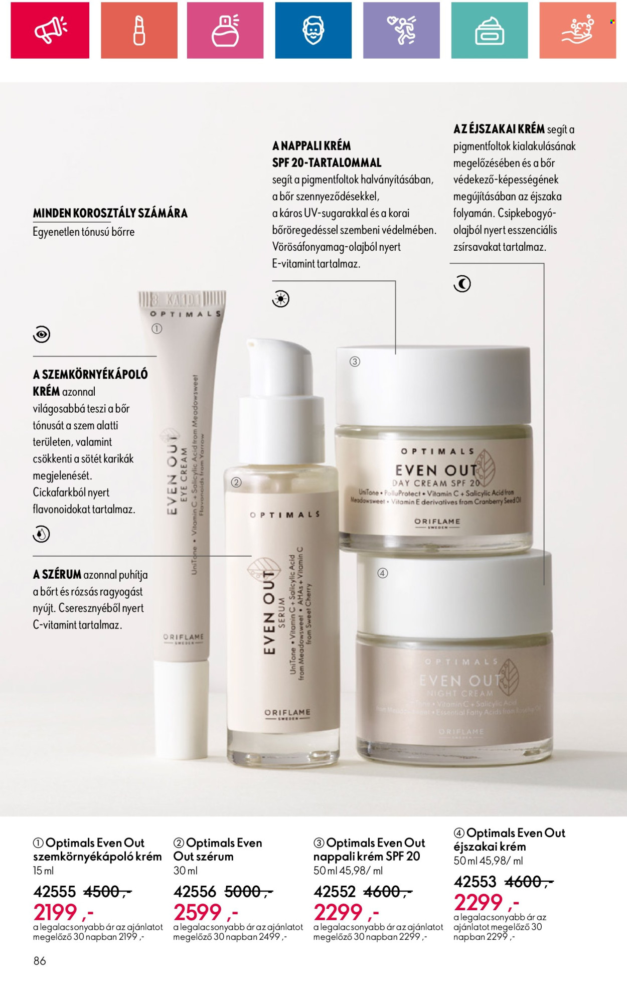 Oriflame akciós újságok - 2024.08.20 - 2024.09.09. Oldal 86