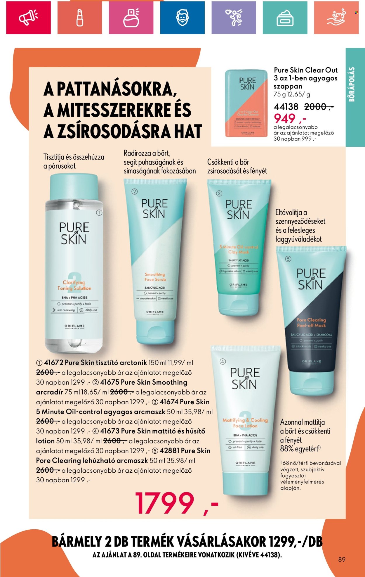 Oriflame akciós újságok - 2024.08.20 - 2024.09.09. Oldal 89