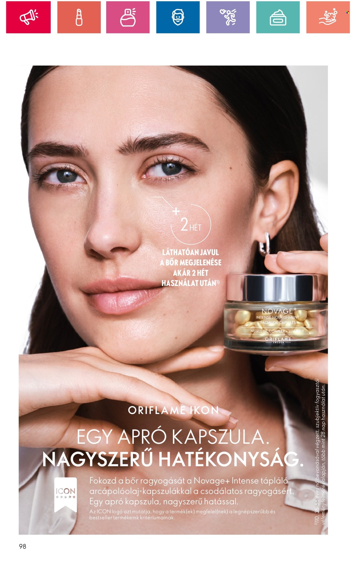 Oriflame akciós újságok - 2024.08.20 - 2024.09.09. Oldal 98