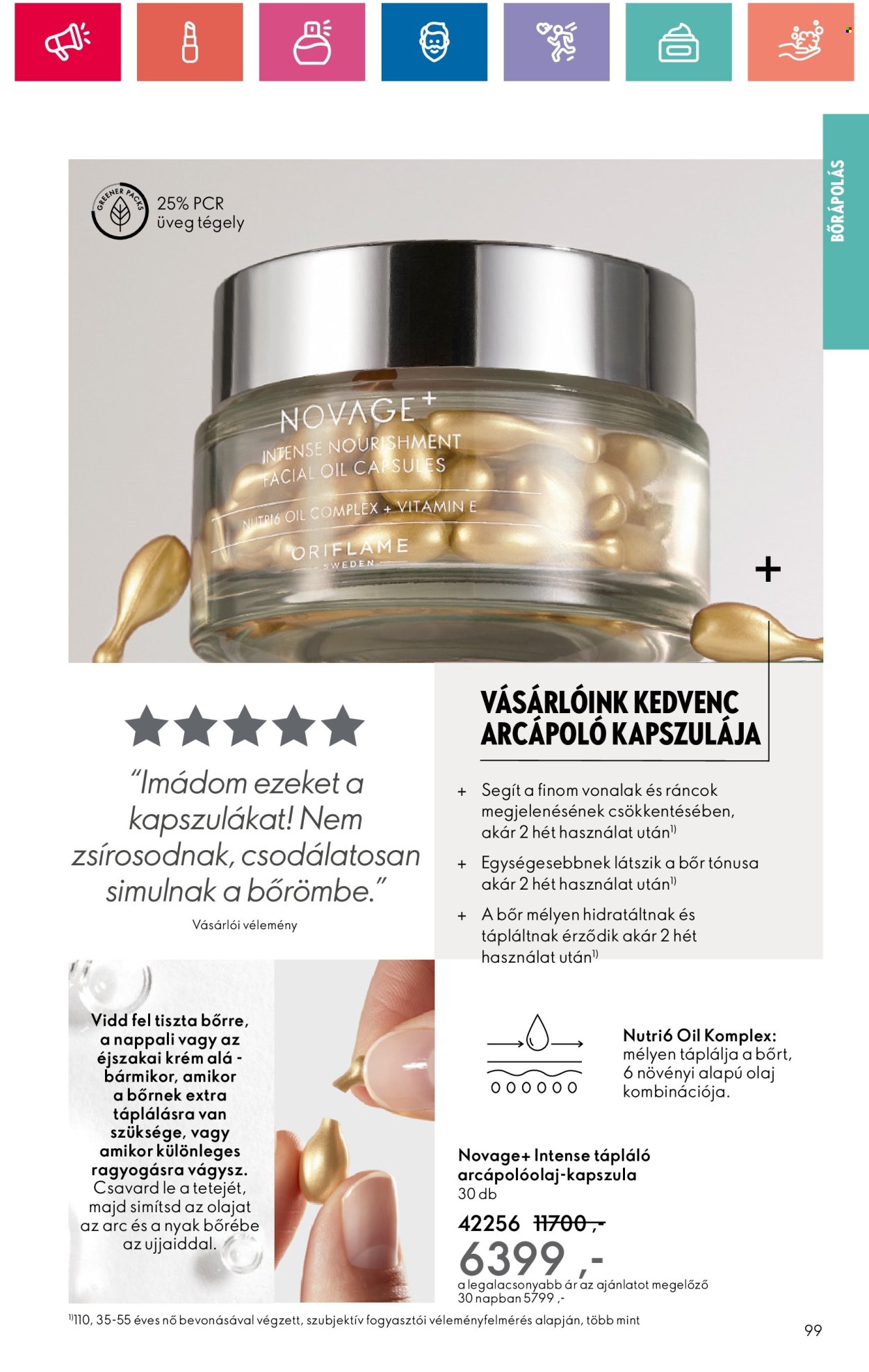 Oriflame akciós újságok - 2024.08.20 - 2024.09.09. Oldal 99