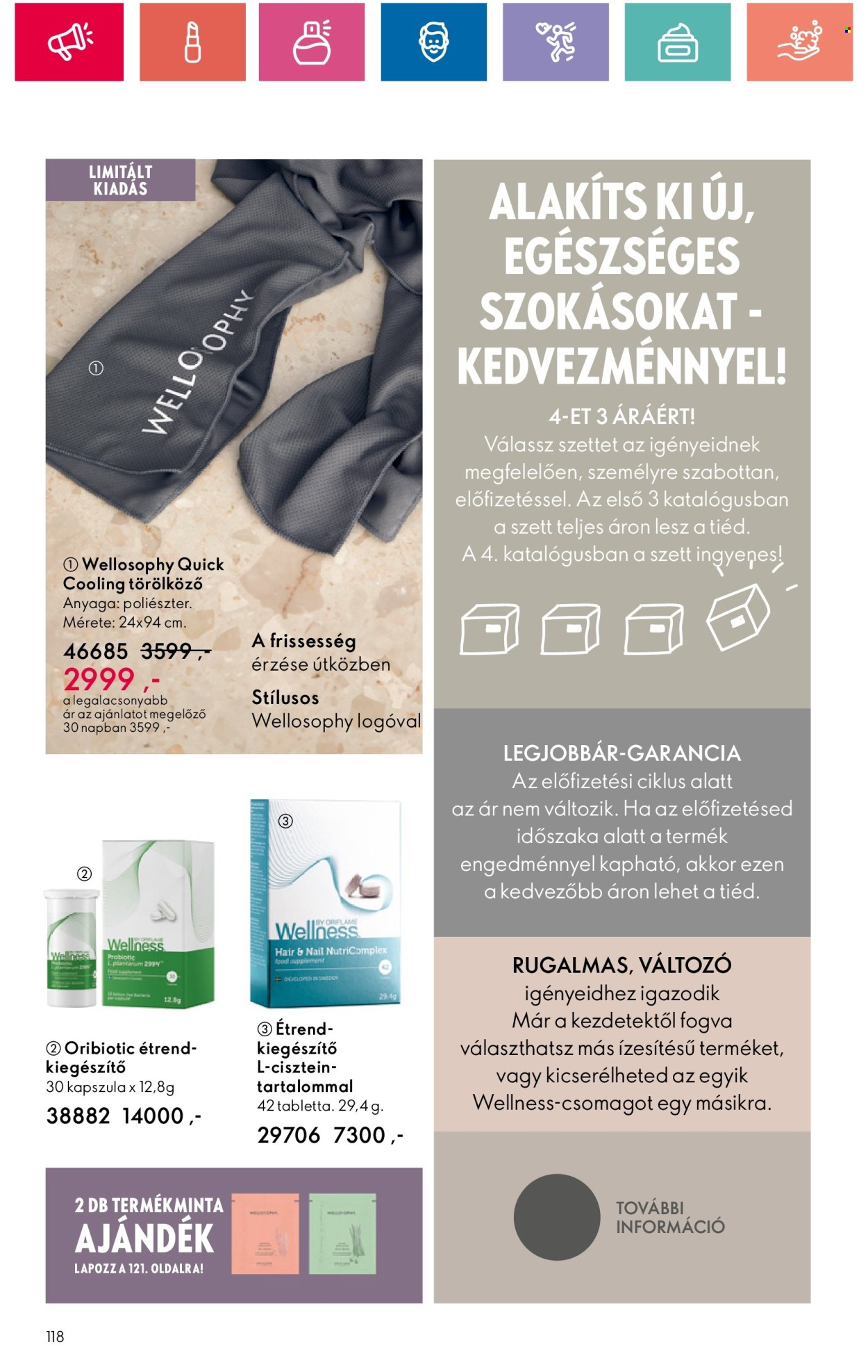 Oriflame akciós újságok - 2024.08.20 - 2024.09.09. Oldal 118