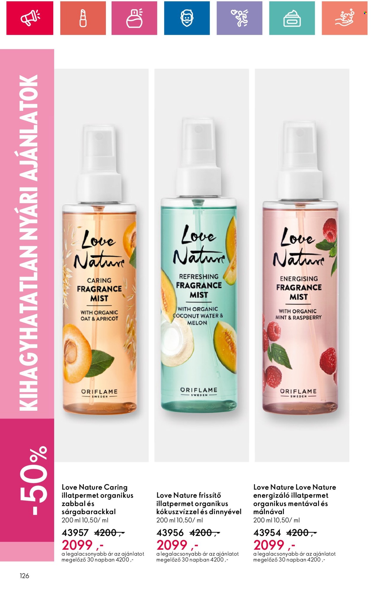 Oriflame akciós újságok - 2024.08.20 - 2024.09.09. Oldal 126