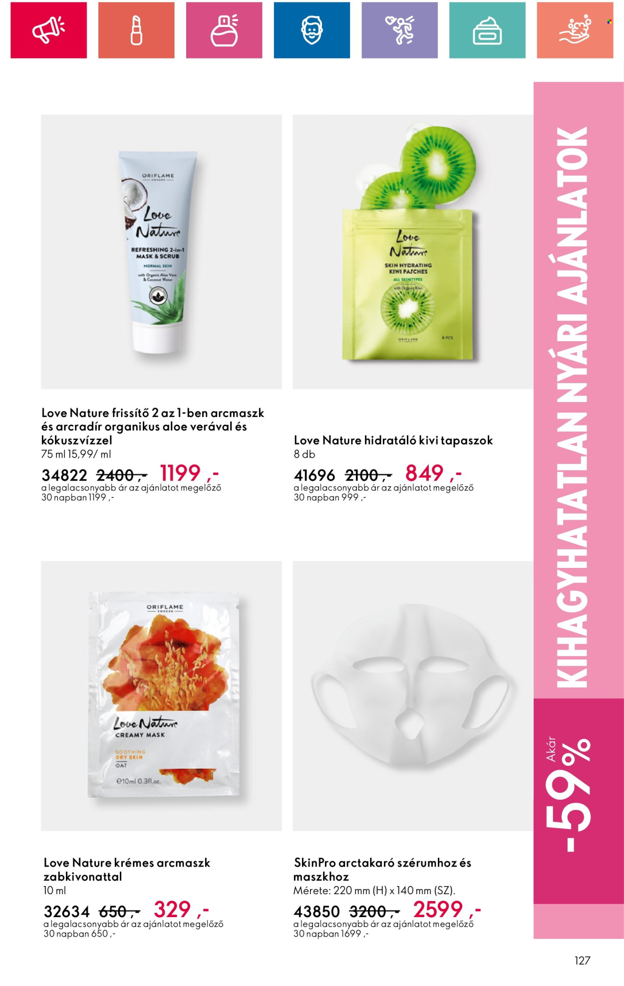 Oriflame akciós újságok - 2024.08.20 - 2024.09.09. Oldal 127