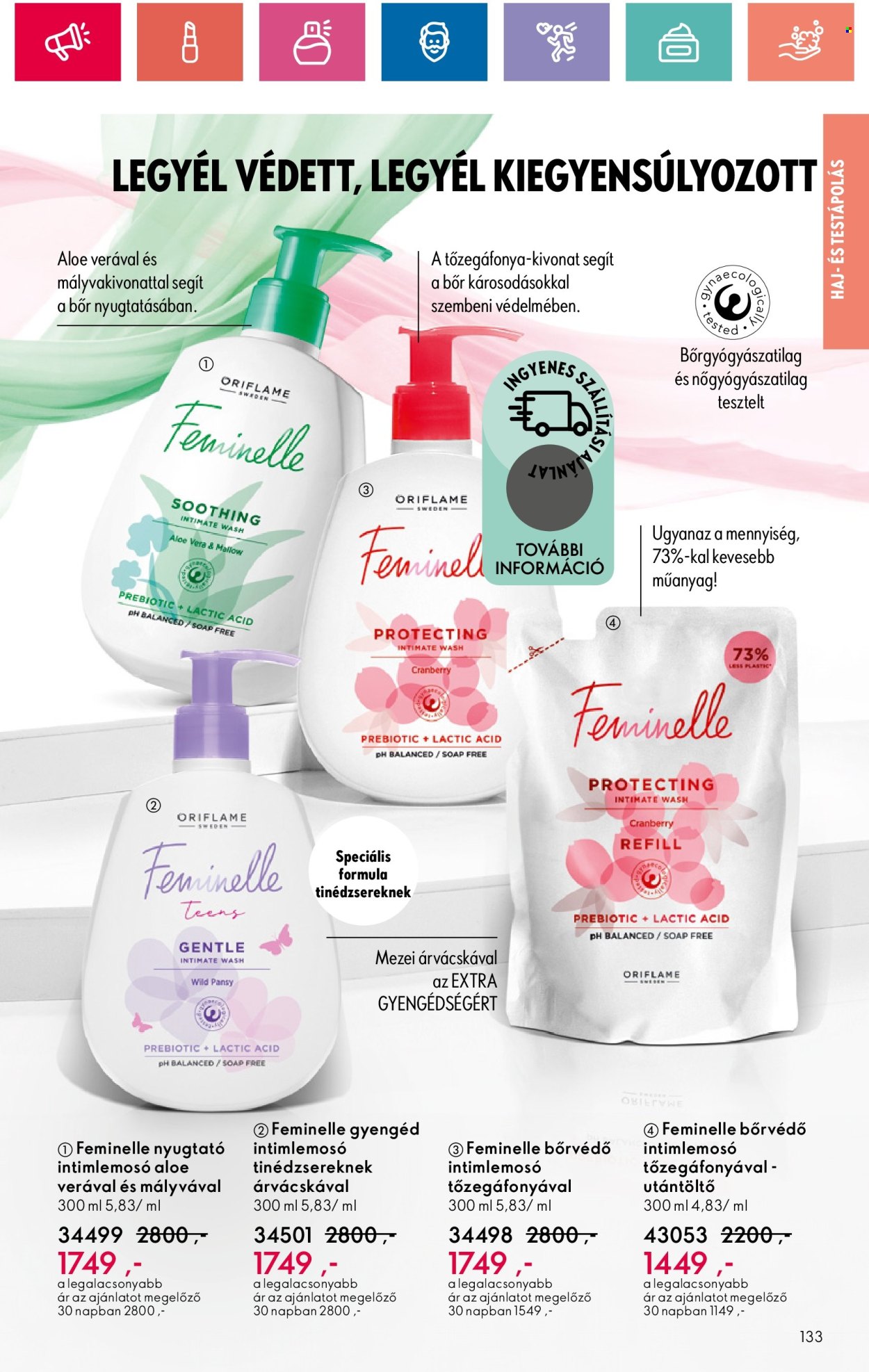 Oriflame akciós újságok - 2024.08.20 - 2024.09.09. Oldal 133