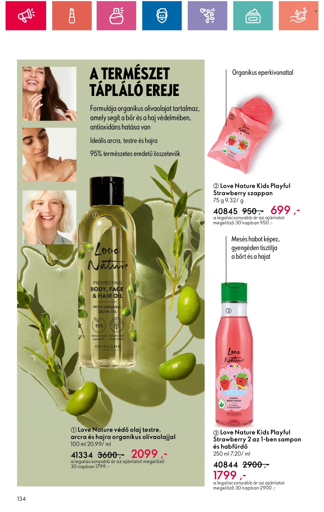 Oriflame akciós újságok - 2024.08.20 - 2024.09.09. Oldal 134