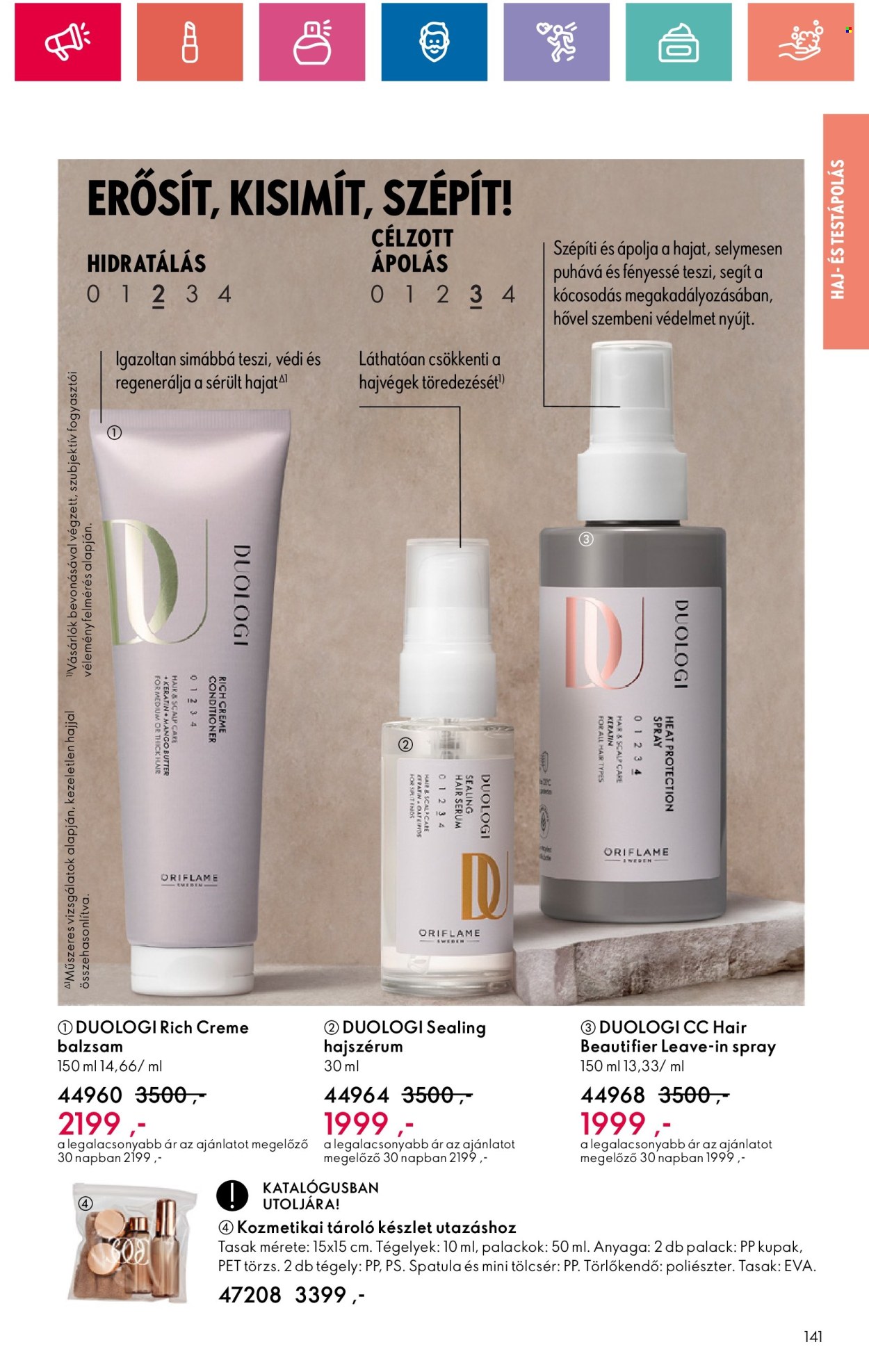 Oriflame akciós újságok - 2024.08.20 - 2024.09.09. Oldal 141