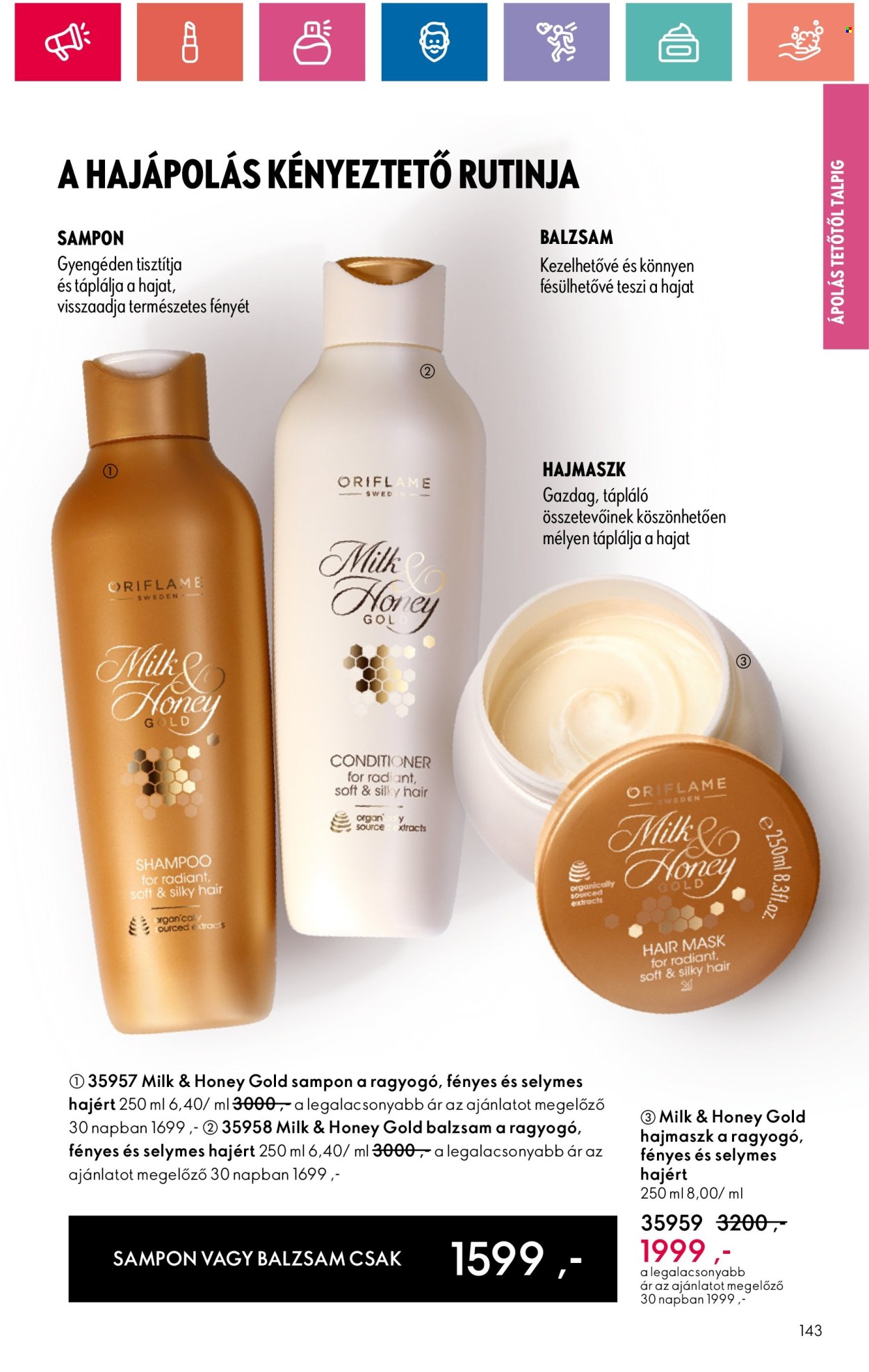 Oriflame akciós újságok - 2024.08.20 - 2024.09.09. Oldal 143