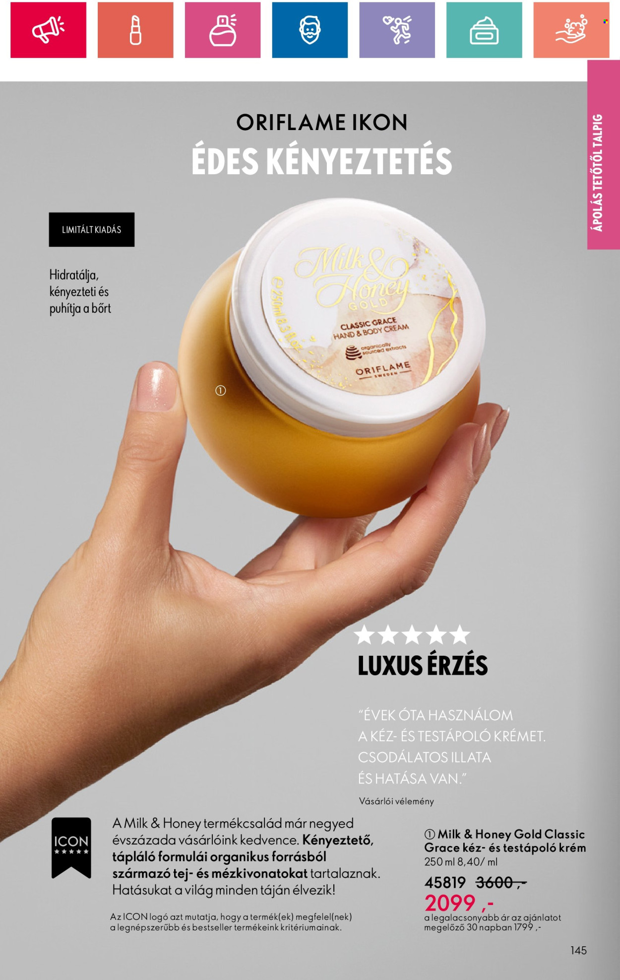 Oriflame akciós újságok - 2024.08.20 - 2024.09.09. Oldal 145