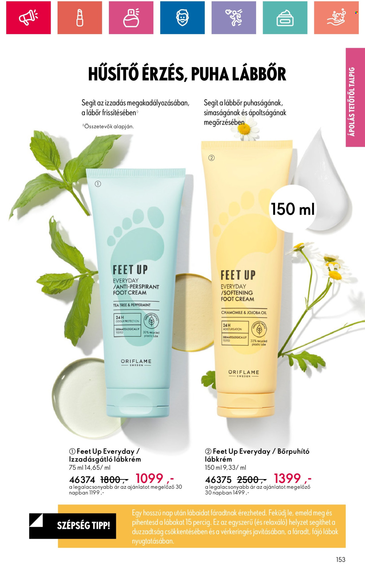 Oriflame akciós újságok - 2024.08.20 - 2024.09.09. Oldal 153