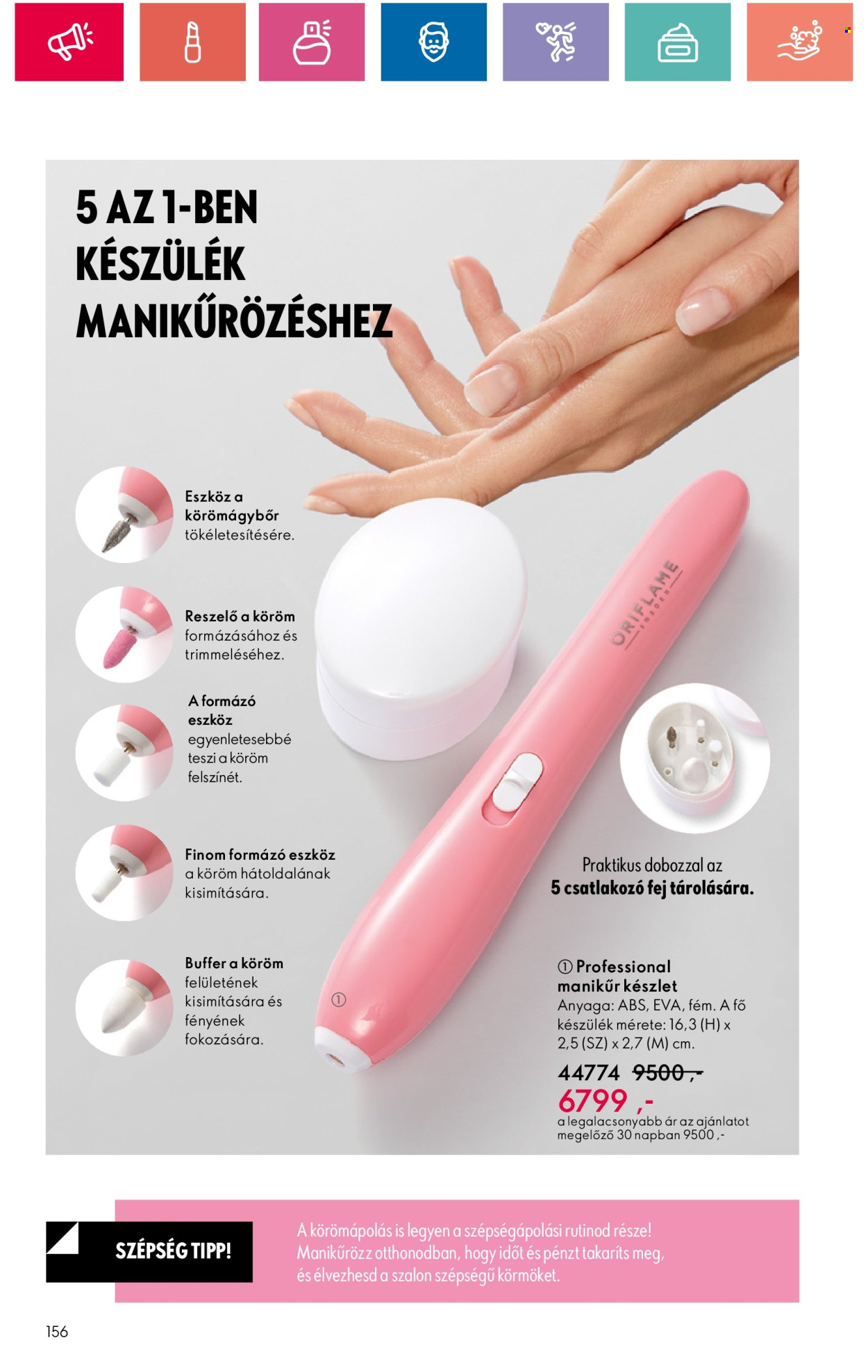 Oriflame akciós újságok - 2024.08.20 - 2024.09.09. Oldal 156