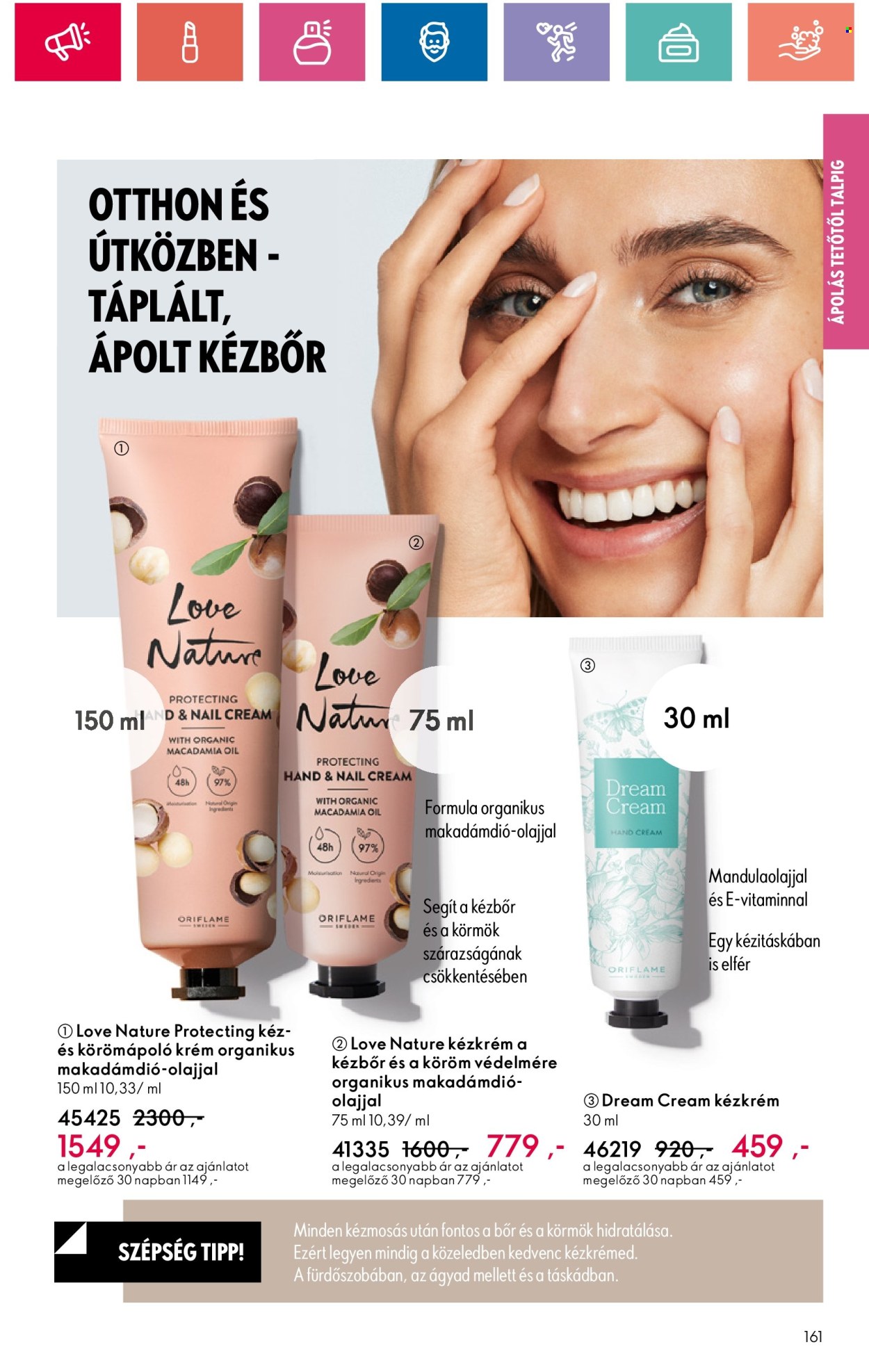 Oriflame akciós újságok - 2024.08.20 - 2024.09.09. Oldal 161
