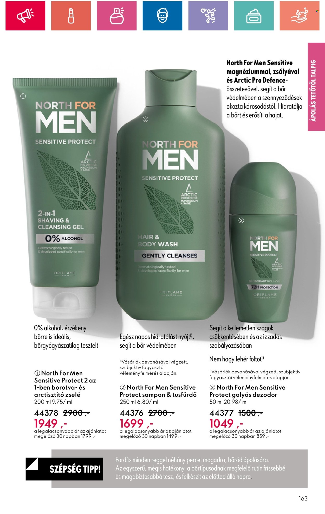 Oriflame akciós újságok - 2024.08.20 - 2024.09.09. Oldal 163