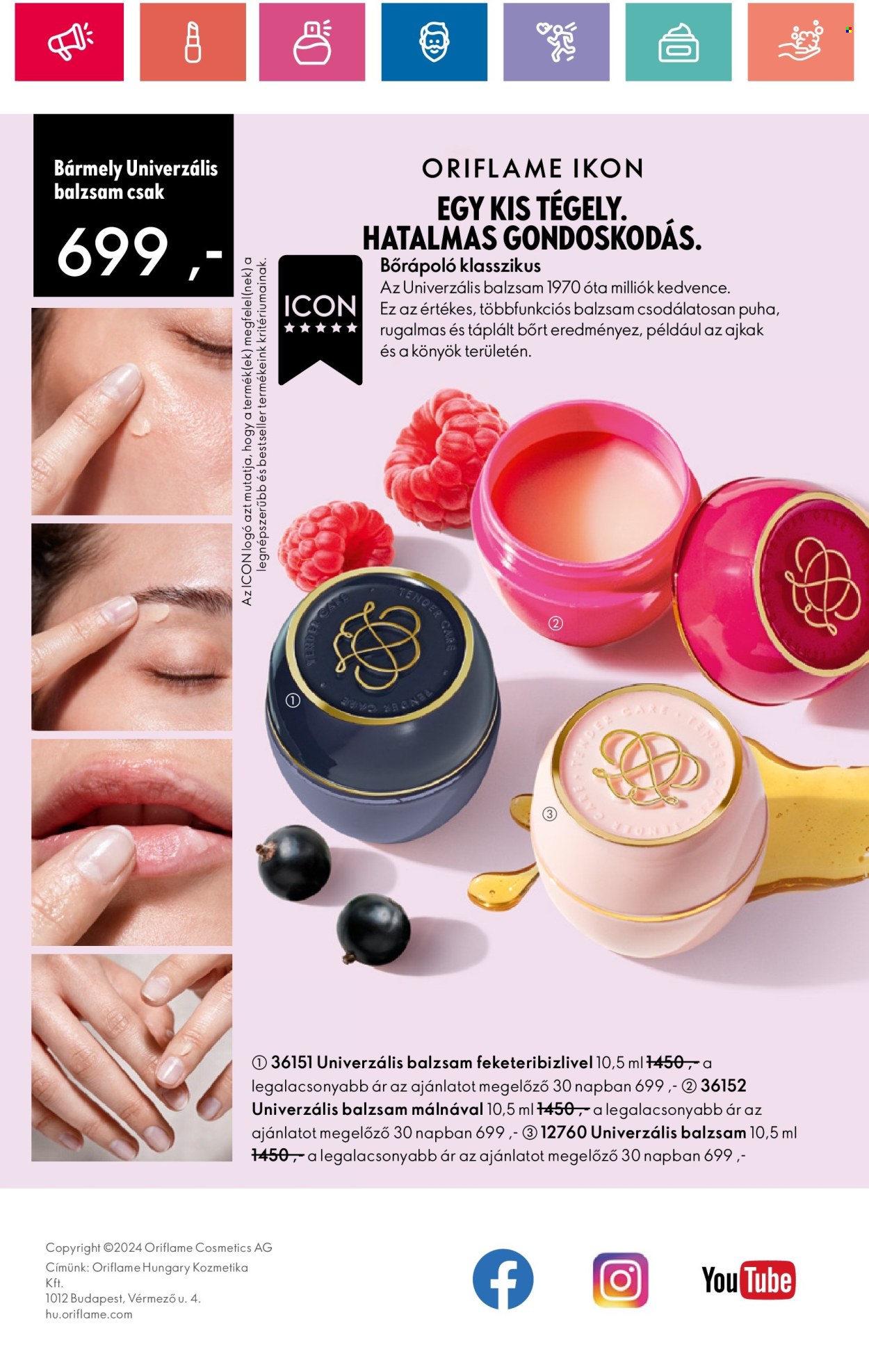 Oriflame akciós újságok - 2024.08.20 - 2024.09.09. Oldal 164