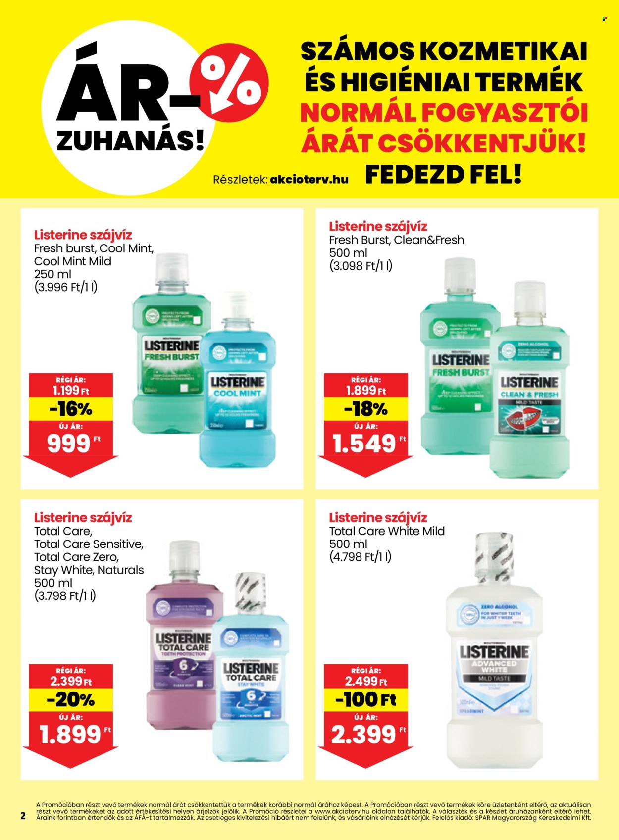 SPAR akciós újságok. Oldal 2