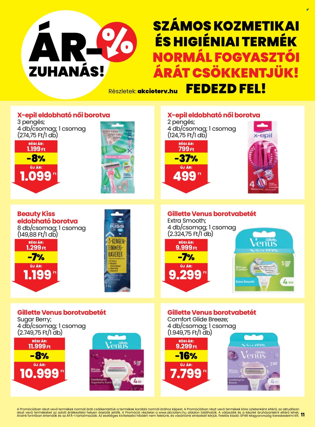 SPAR akciós újságok. Oldal 11