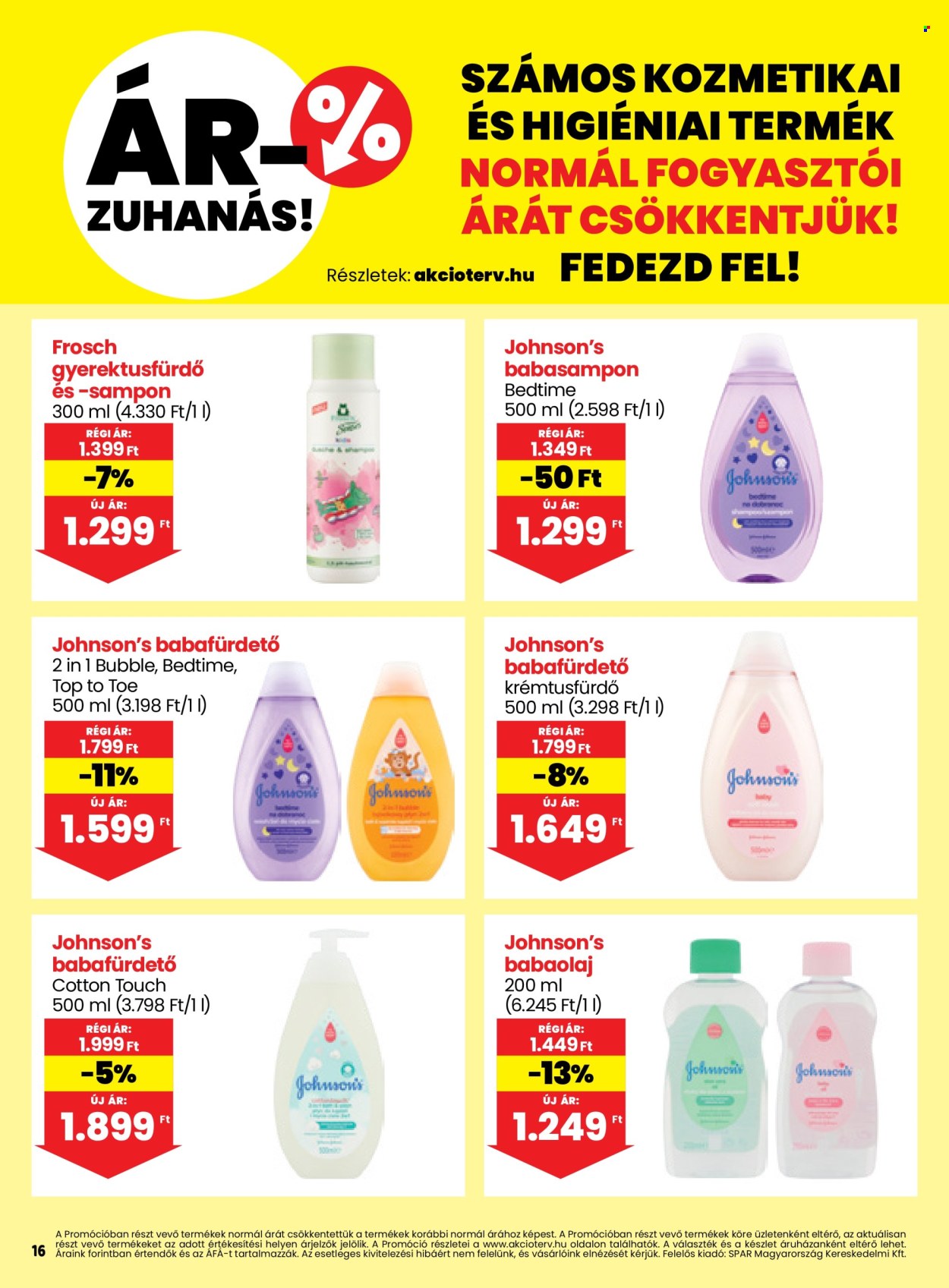 SPAR akciós újságok. Oldal 16