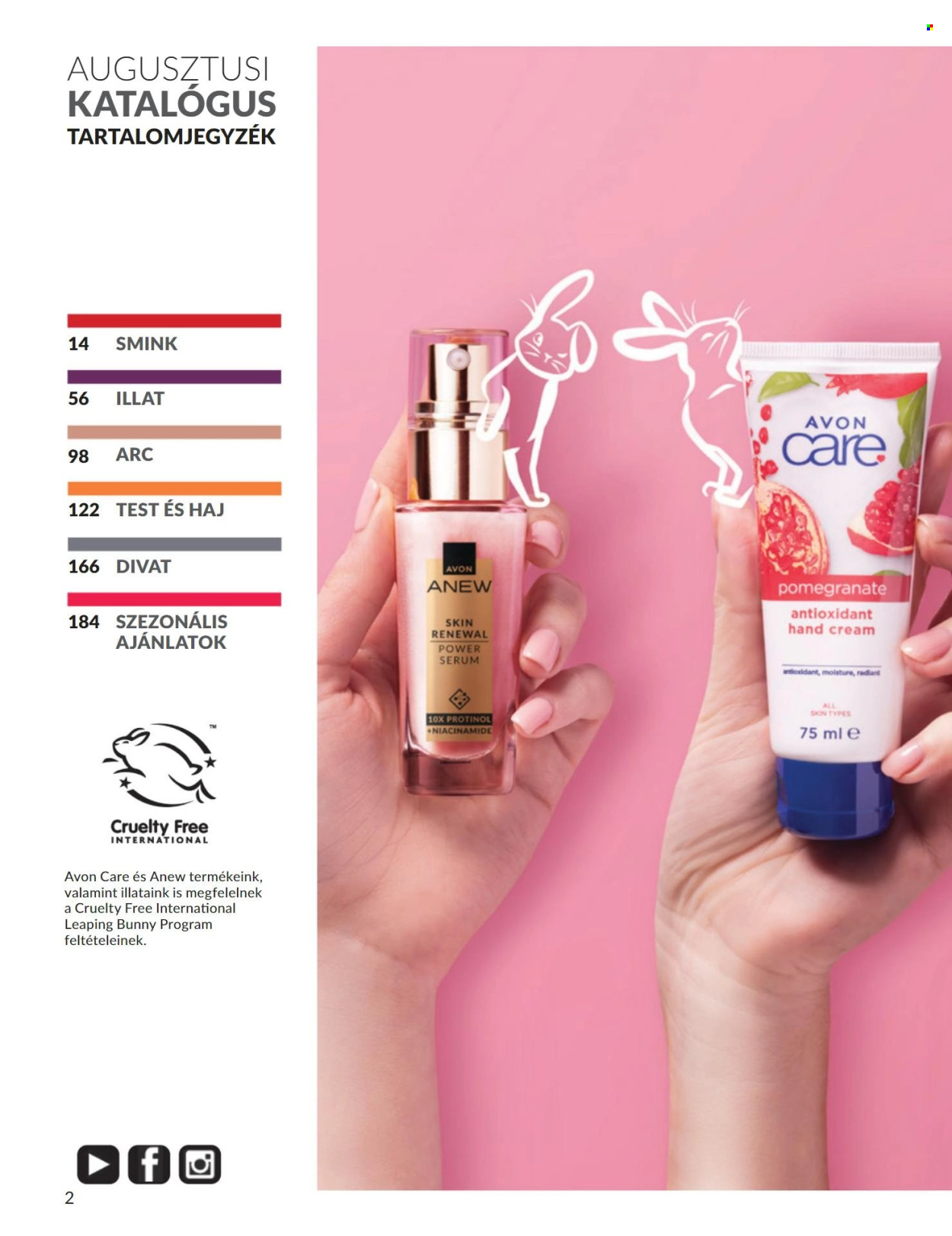 Avon akciós újságok - 2024.08.01 - 2024.08.31. Oldal 2