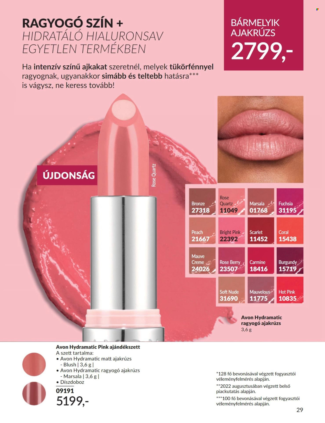 Avon akciós újságok - 2024.08.01 - 2024.08.31. Oldal 29