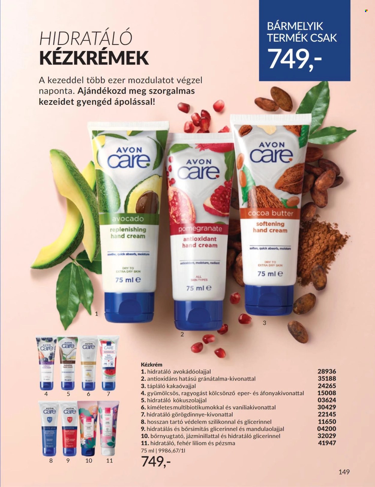Avon akciós újságok - 2024.08.01 - 2024.08.31. Oldal 149