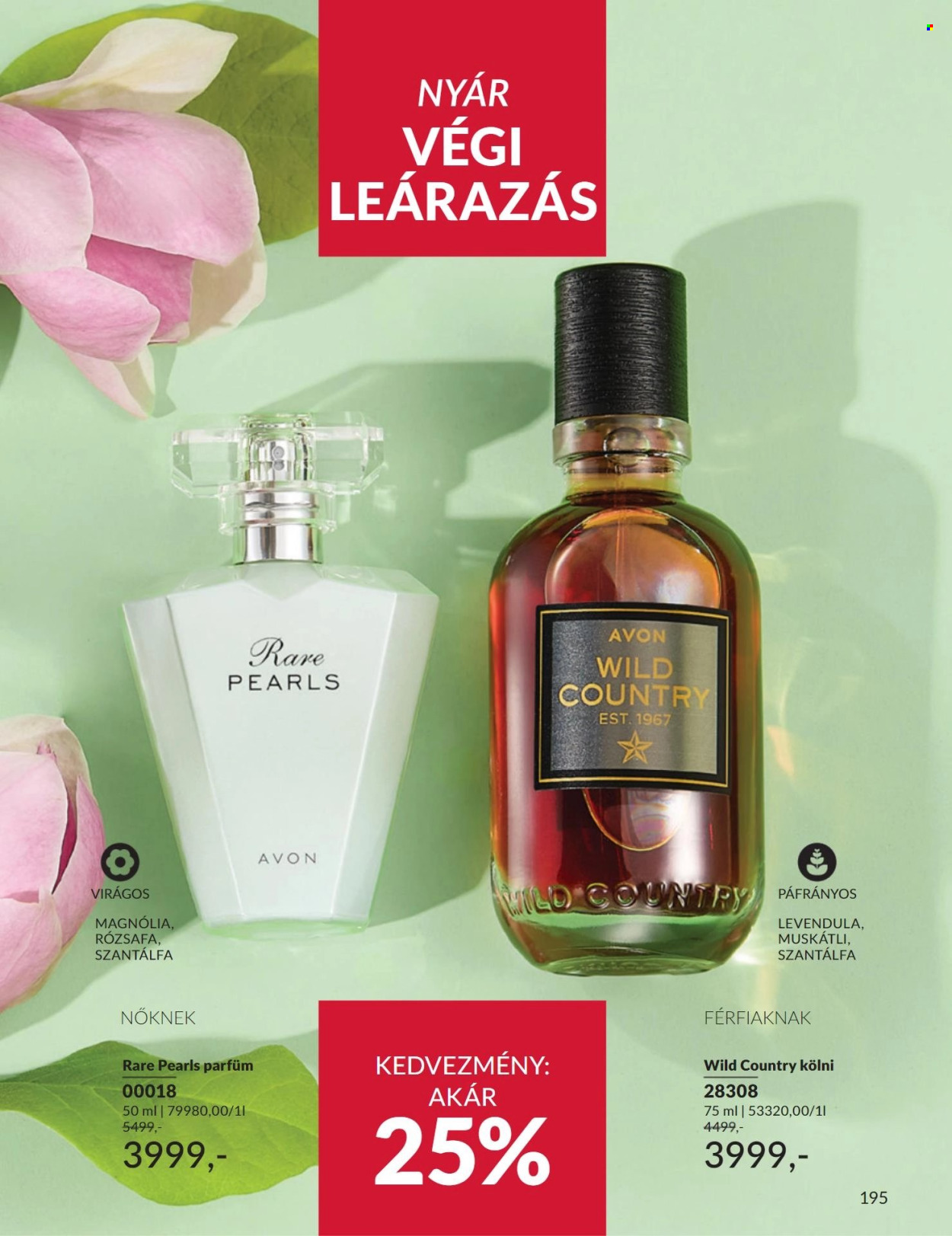 Avon akciós újságok - 2024.08.01 - 2024.08.31. Oldal 195