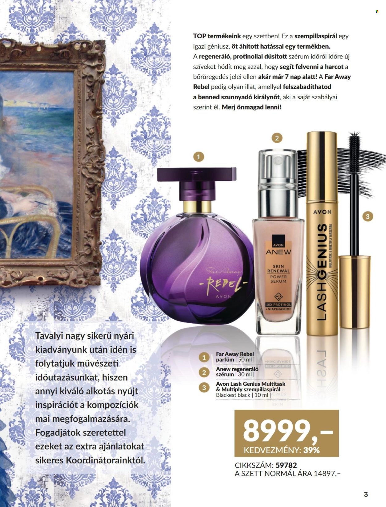 Avon akciós újságok - 2024.08.01 - 2024.08.31. Oldal 3