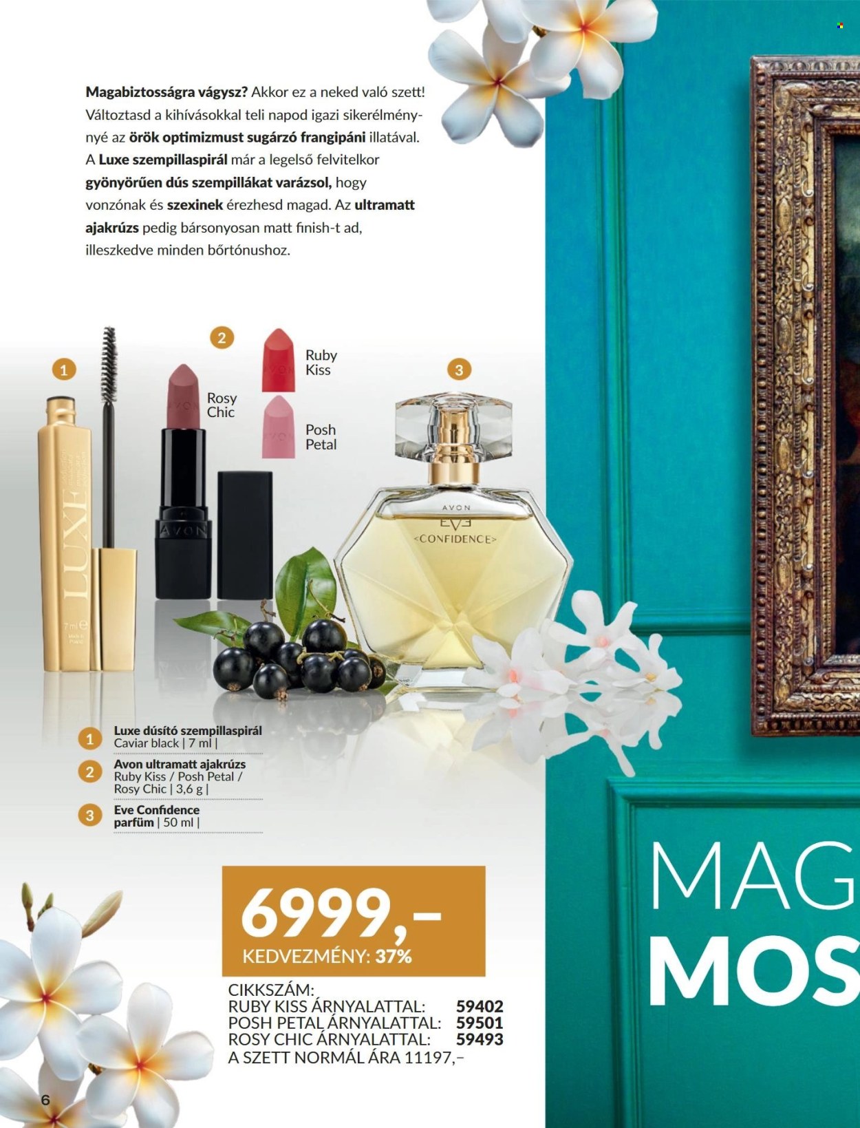 Avon akciós újságok - 2024.08.01 - 2024.08.31. Oldal 6