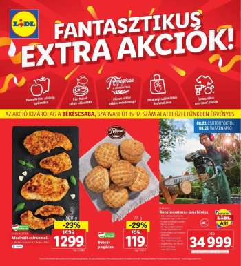 Újság Lidl - 2024.08.22 - 2024.08.25.