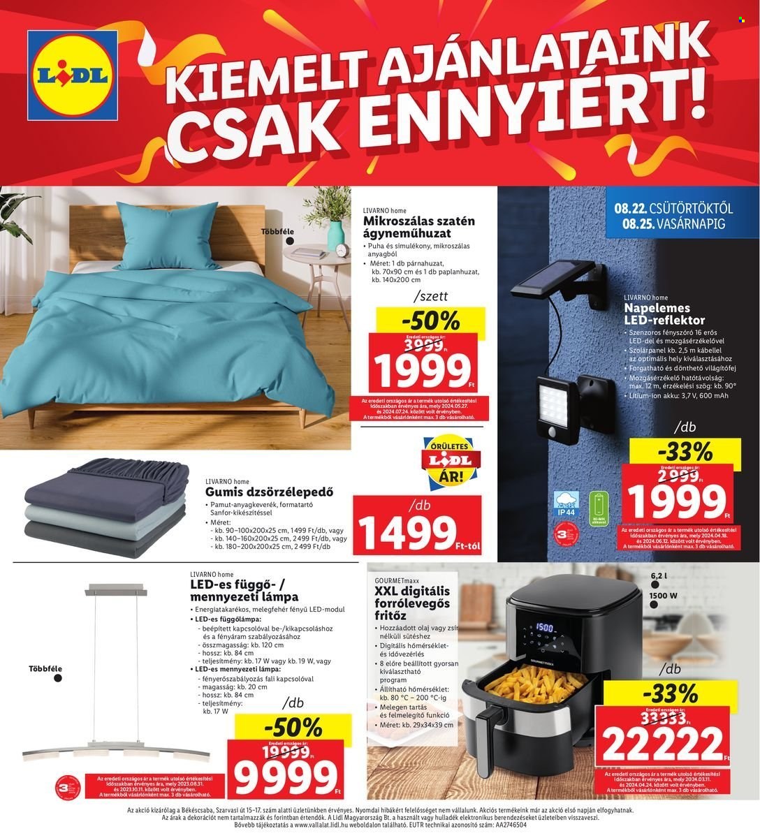 Lidl akciós újságok - 2024.08.22 - 2024.08.25. Oldal 8