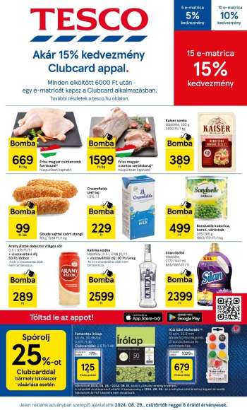 Újság TESCO - 2024.08.29 - 2024.09.04.