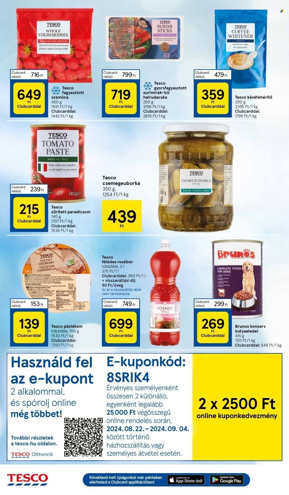 TESCO akciós újságok - 2024.08.29 - 2024.09.04. Oldal 12