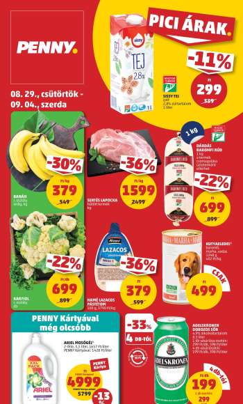 Újság Penny Market - 2024.08.29 - 2024.09.04.