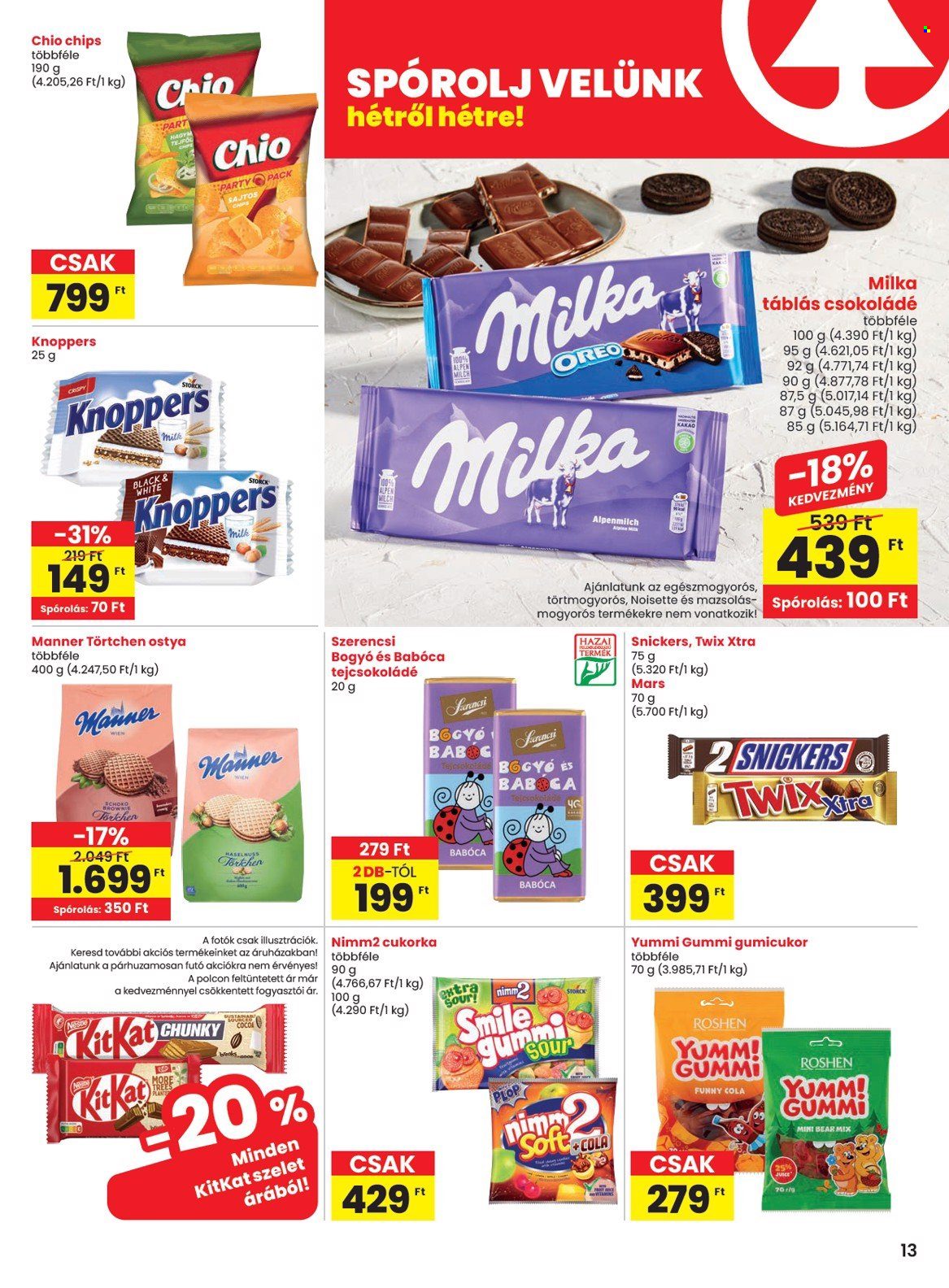 SPAR akciós újságok - 2024.08.29 - 2024.09.04. Oldal 13